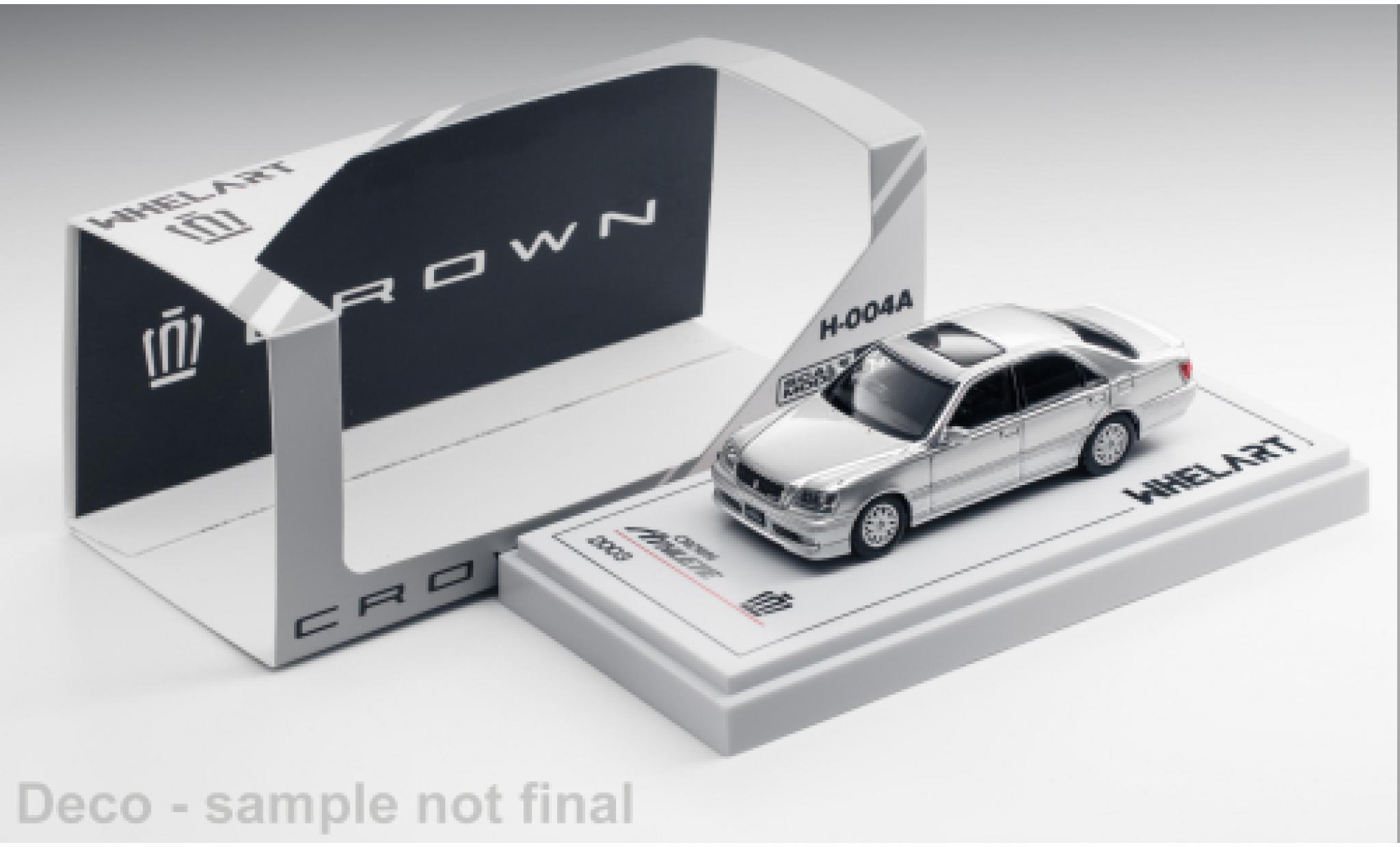 Toyota Crown 1/64 WhelArt Athlete silver 1:64 diecast model cars