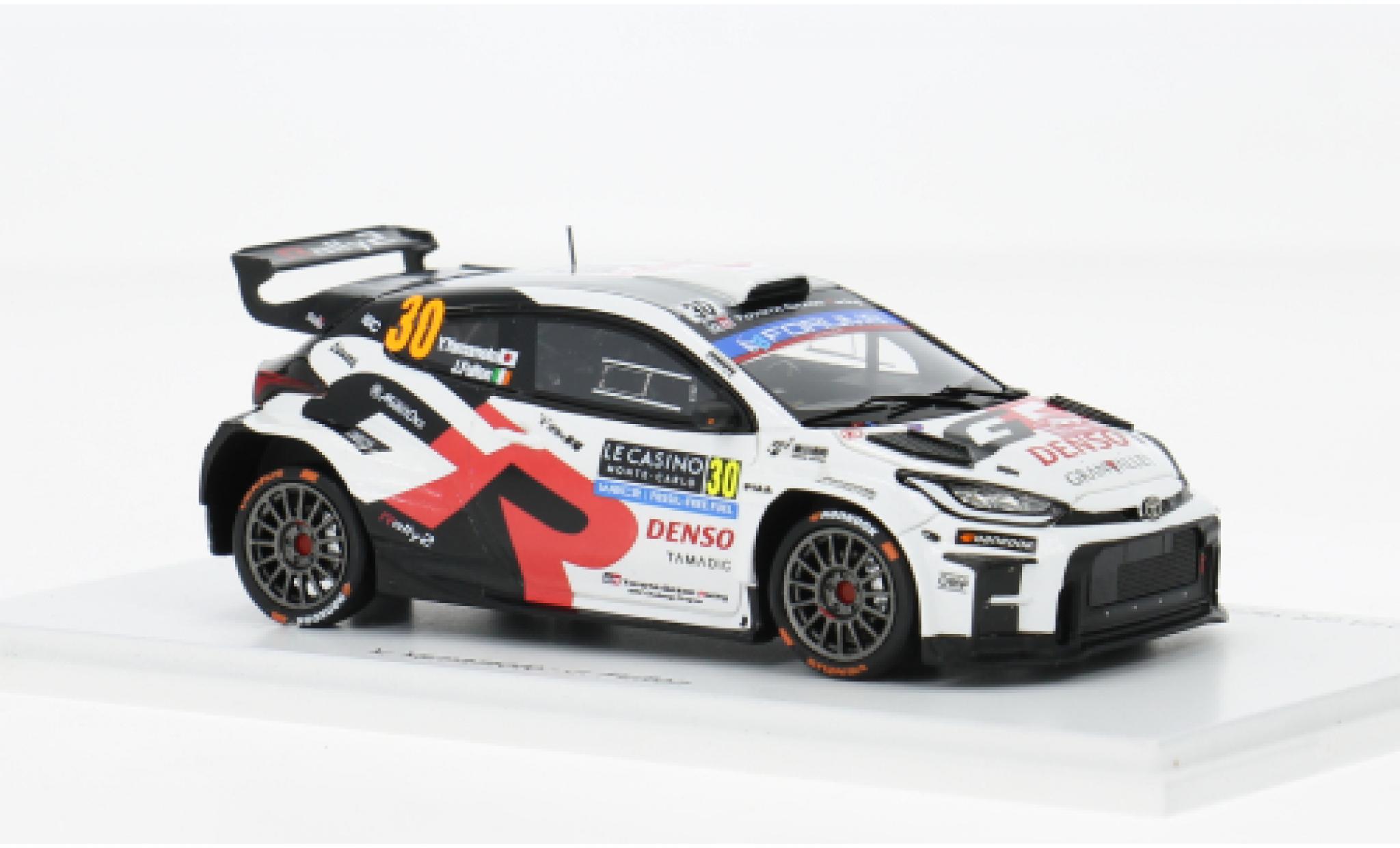 Toyota Yaris 1/43 Spark GR Rally 2 Rally Monte Carlo 2025 #30 Y.Yamamoto/J.Fulton 1:43 diecast model cars