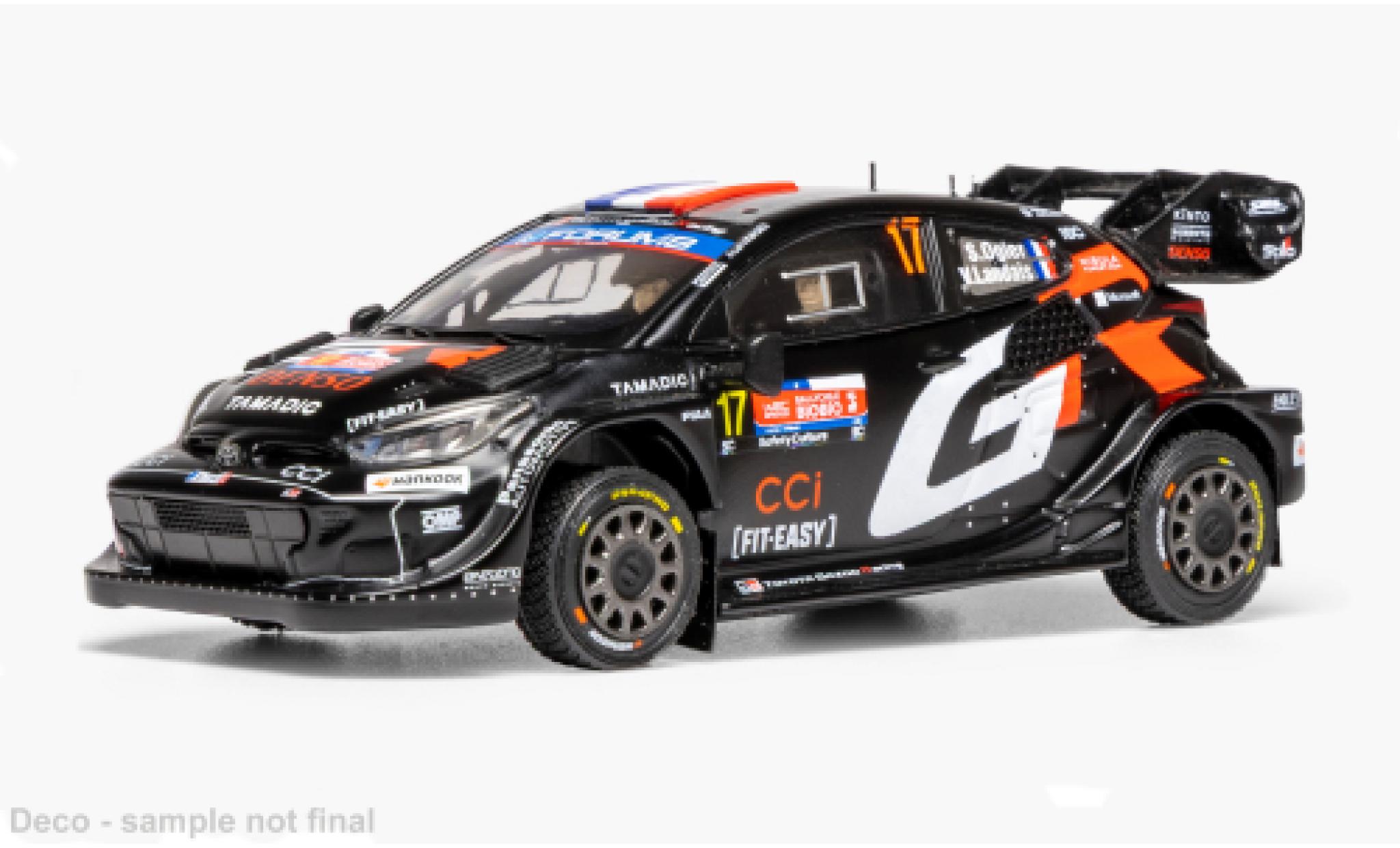 Toyota Yaris 1/43 IXO GR Rally1 Rally Chile 2025 #17 S.Ogier/V.Landais 1:43 diecast model cars