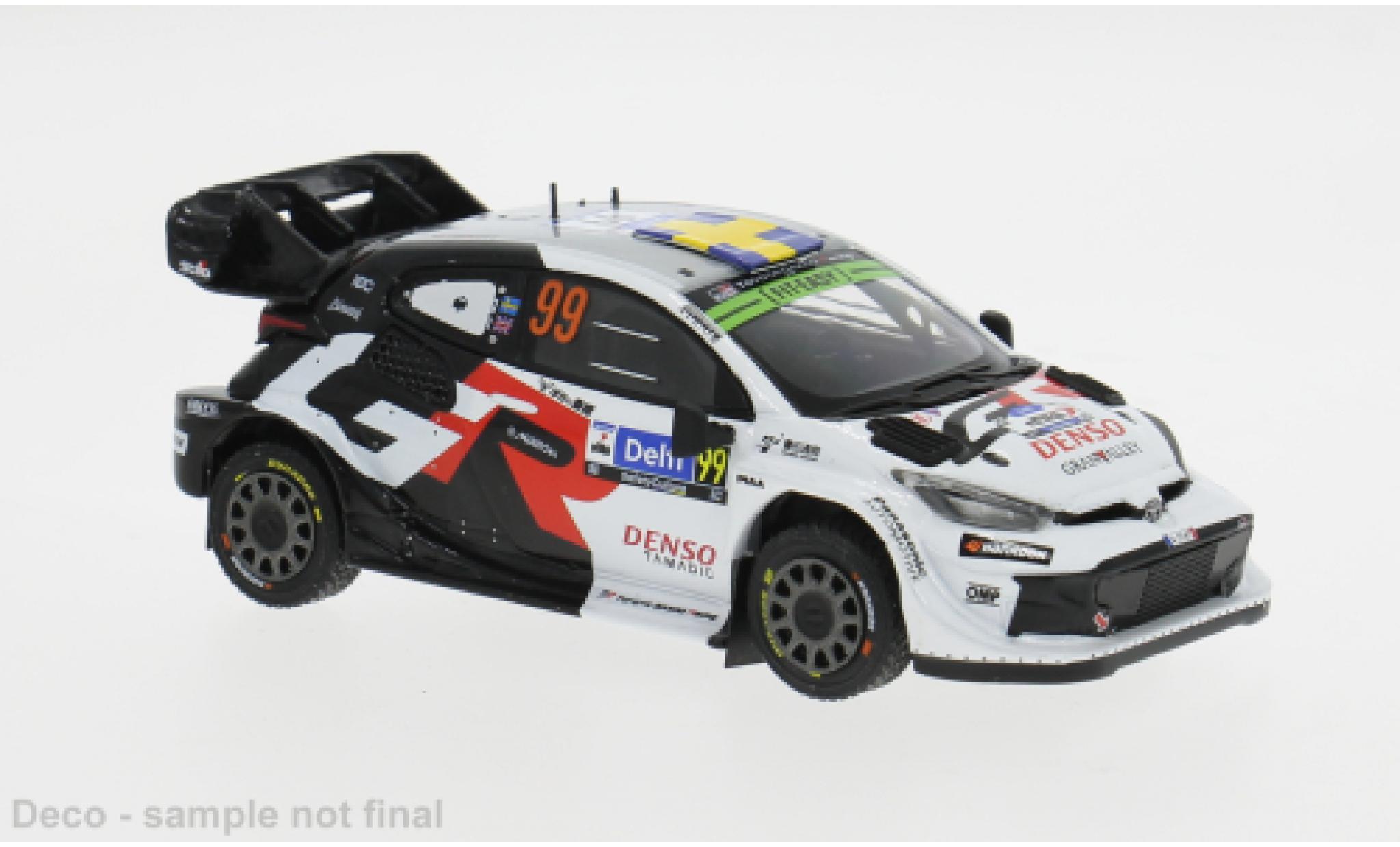 Toyota Yaris 1/43 IXO GR Rally1 Rally Estonia 2025 #99 O.Solberg/E.Edmondson 1:43 diecast model cars