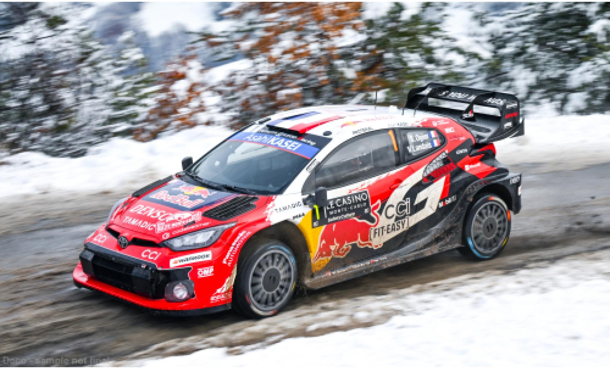 Toyota Yaris 1/43 IXO GR Rally1 Rally Monte Carlo 2026 #1 S.Ogier/V.Landais 1:43 diecast model cars