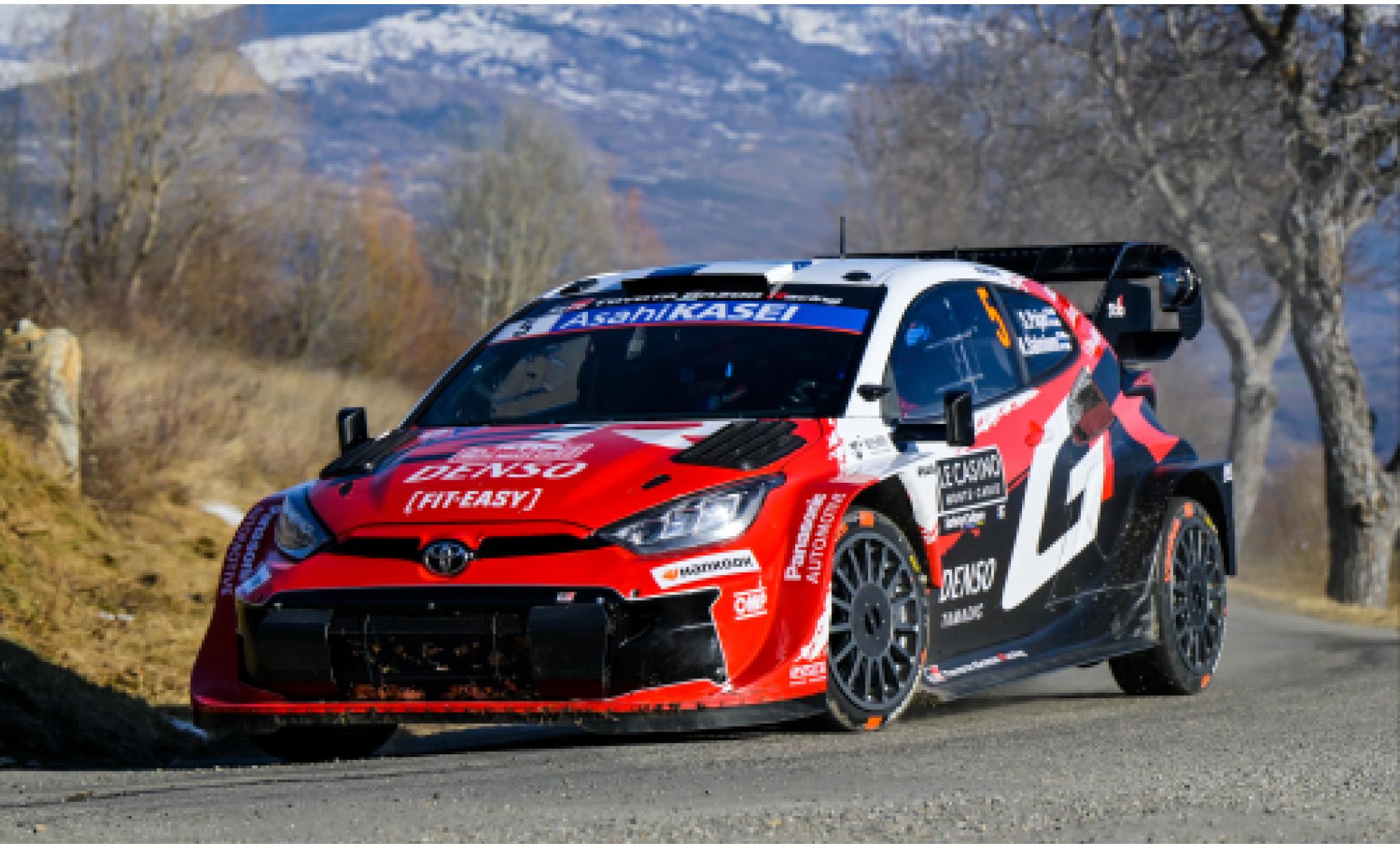 Toyota Yaris 1/43 IXO GR Rally1 Rally Monte Carlo 2026 #5 S.Pajari/M.Salminen 1:43 diecast model cars