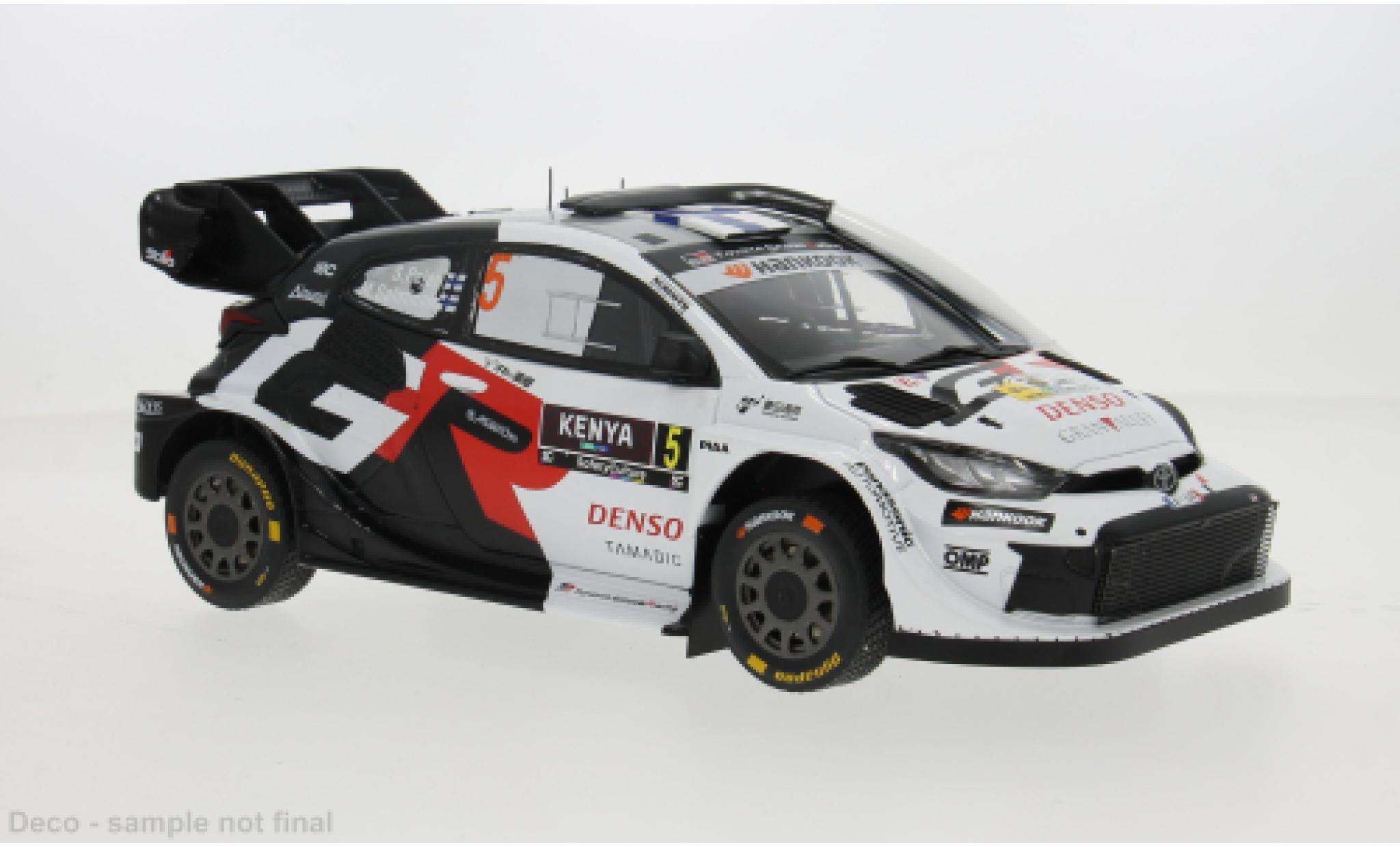 Toyota Yaris 1/18 IXO GR Rally1 Safari Rally Kenia 2025 #5 S.Pajari/M.Salminen 1:18 diecast model cars