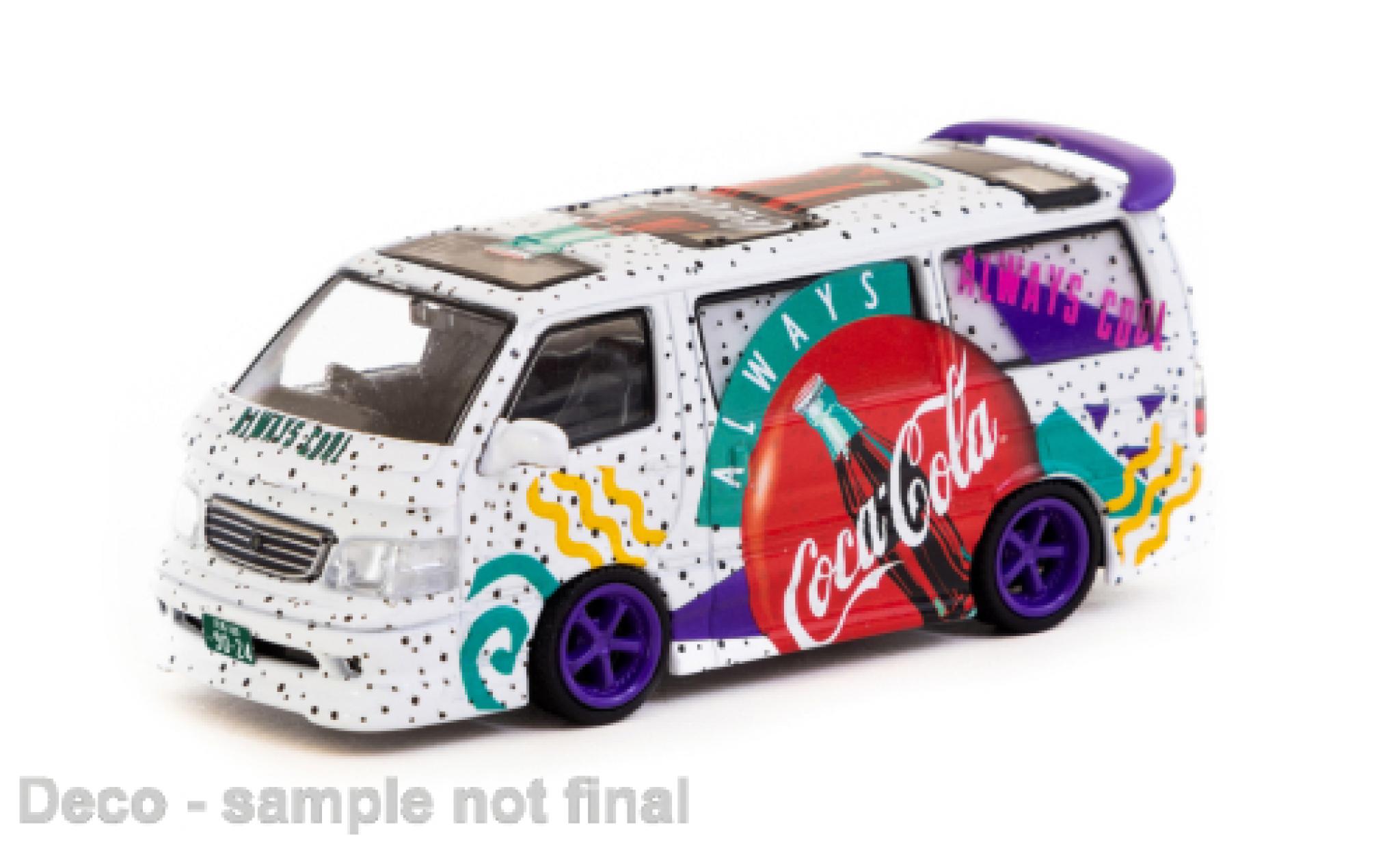 Toyota Hiace 1/64 Tarmac Works Waggon C Coca Cola 1:64 diecast model cars