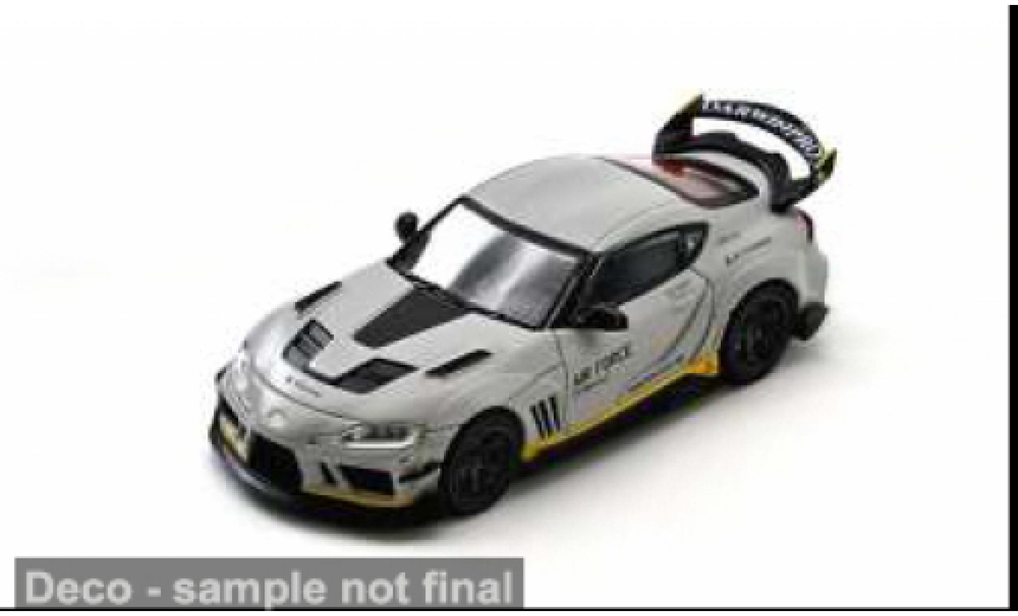 Toyota Supra 1/64 INNO64 A90 Darwin PRO grey/black 1:64 diecast model cars