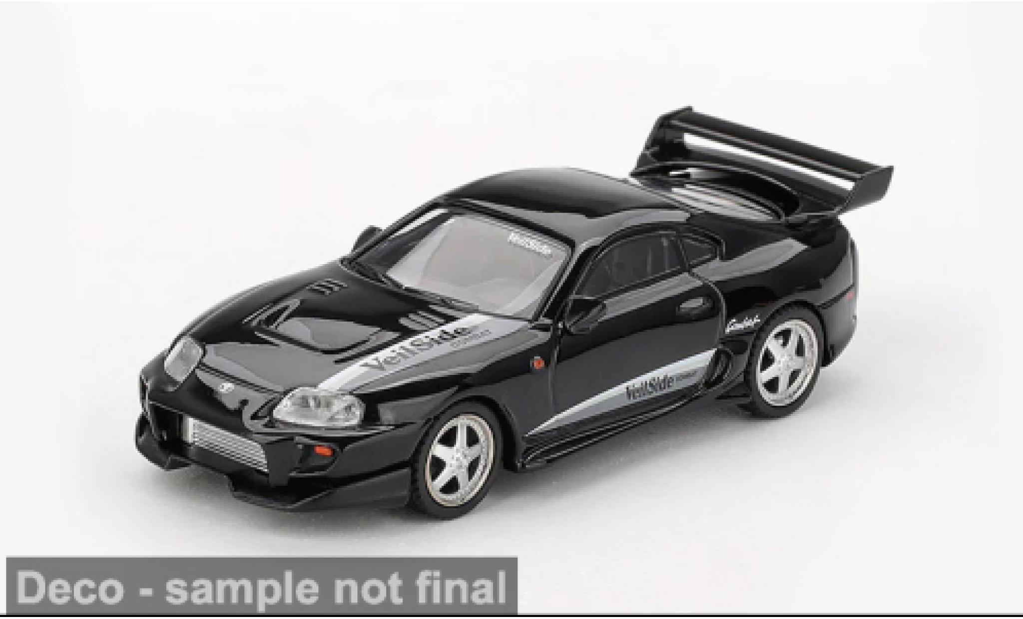 Toyota Supra 1/64 Mini GT MK4 (A80) black 2011 1:64 diecast model cars