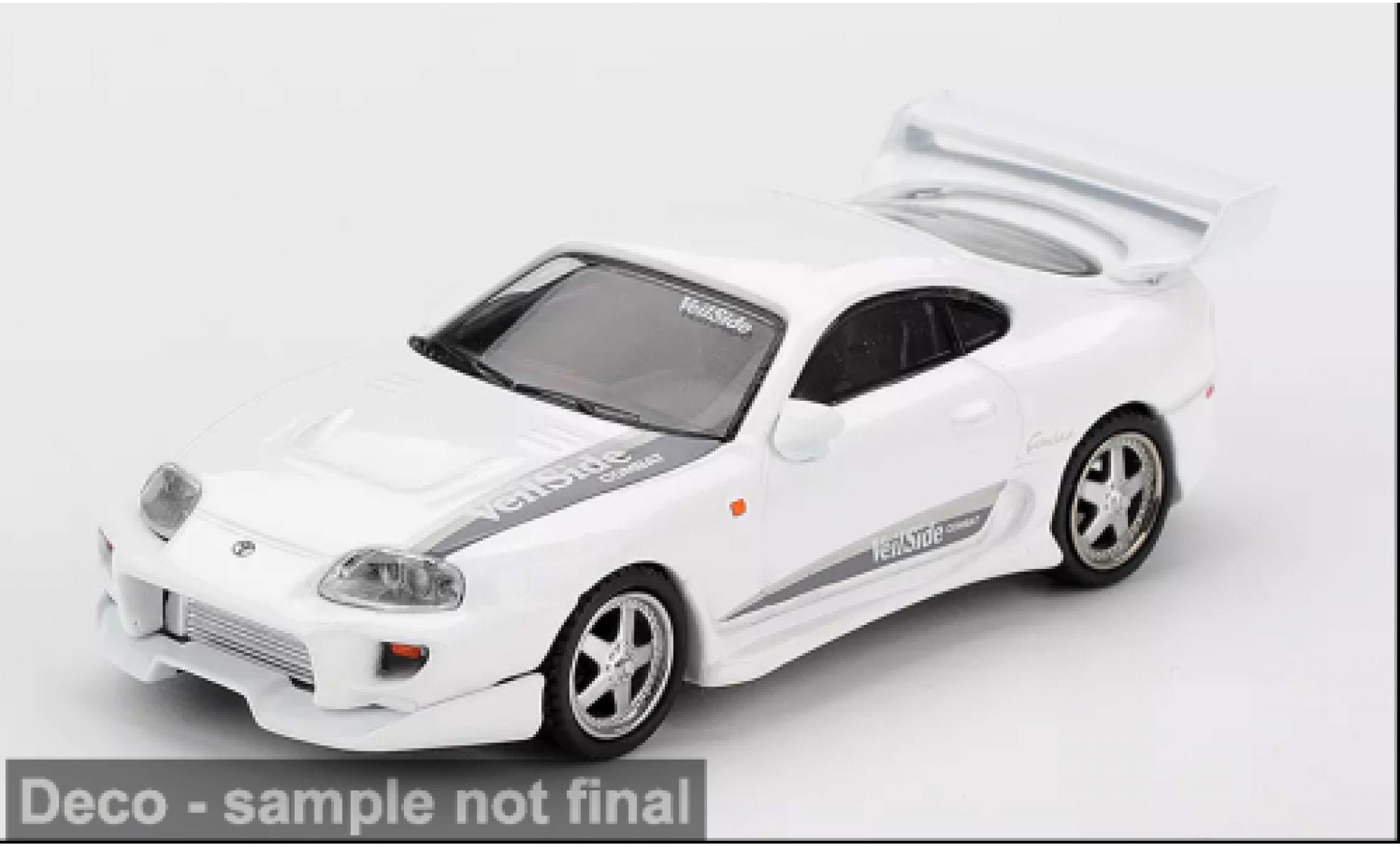 Toyota Supra 1/64 Mini GT MK4 white 2014 1:64 diecast model cars