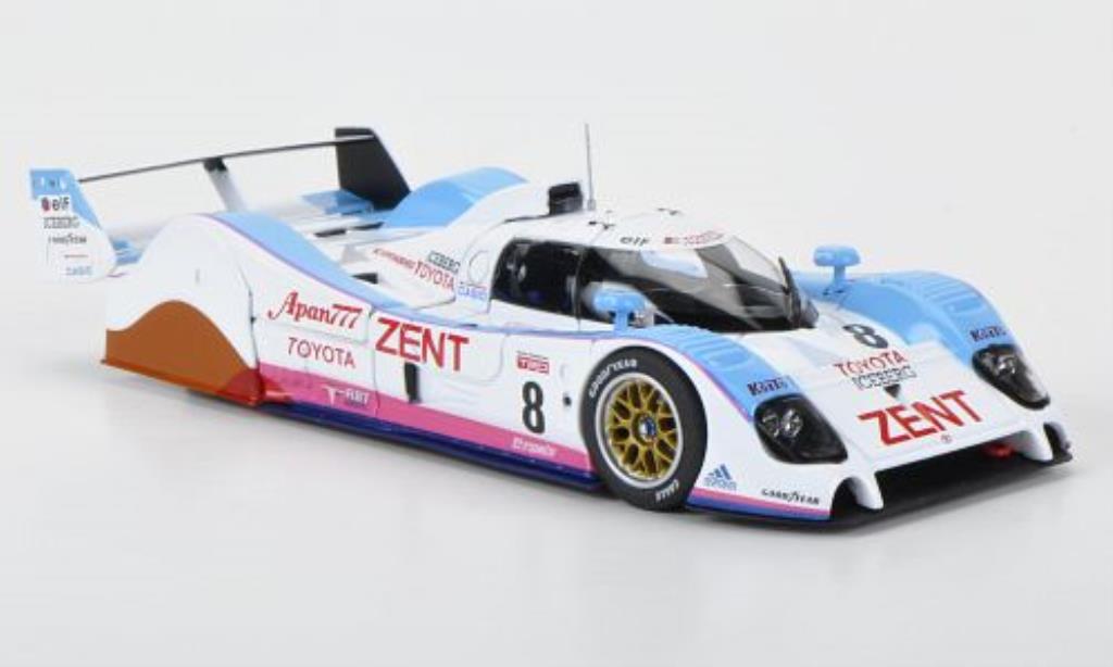 Toyota TS010 1/43 Ebbro No.8 Zent A.Wallace/J.Lammers/T.Fabi 1992 diecast model cars
