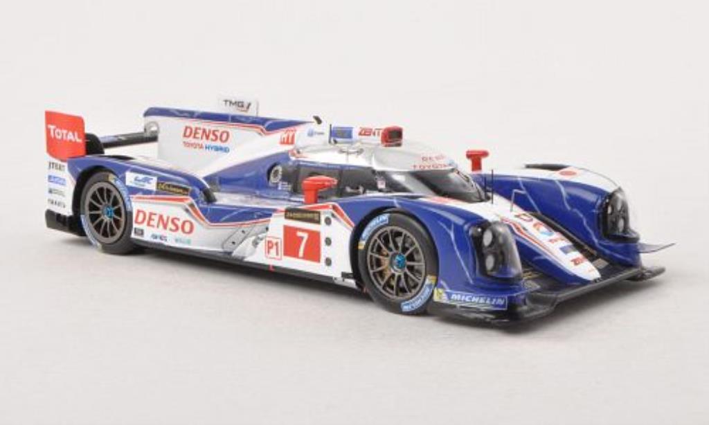 Toyota TS030 1/43 Spark Hybrid No.7 Denso 24h Le Mans 2013 /A.Wurz diecast model cars