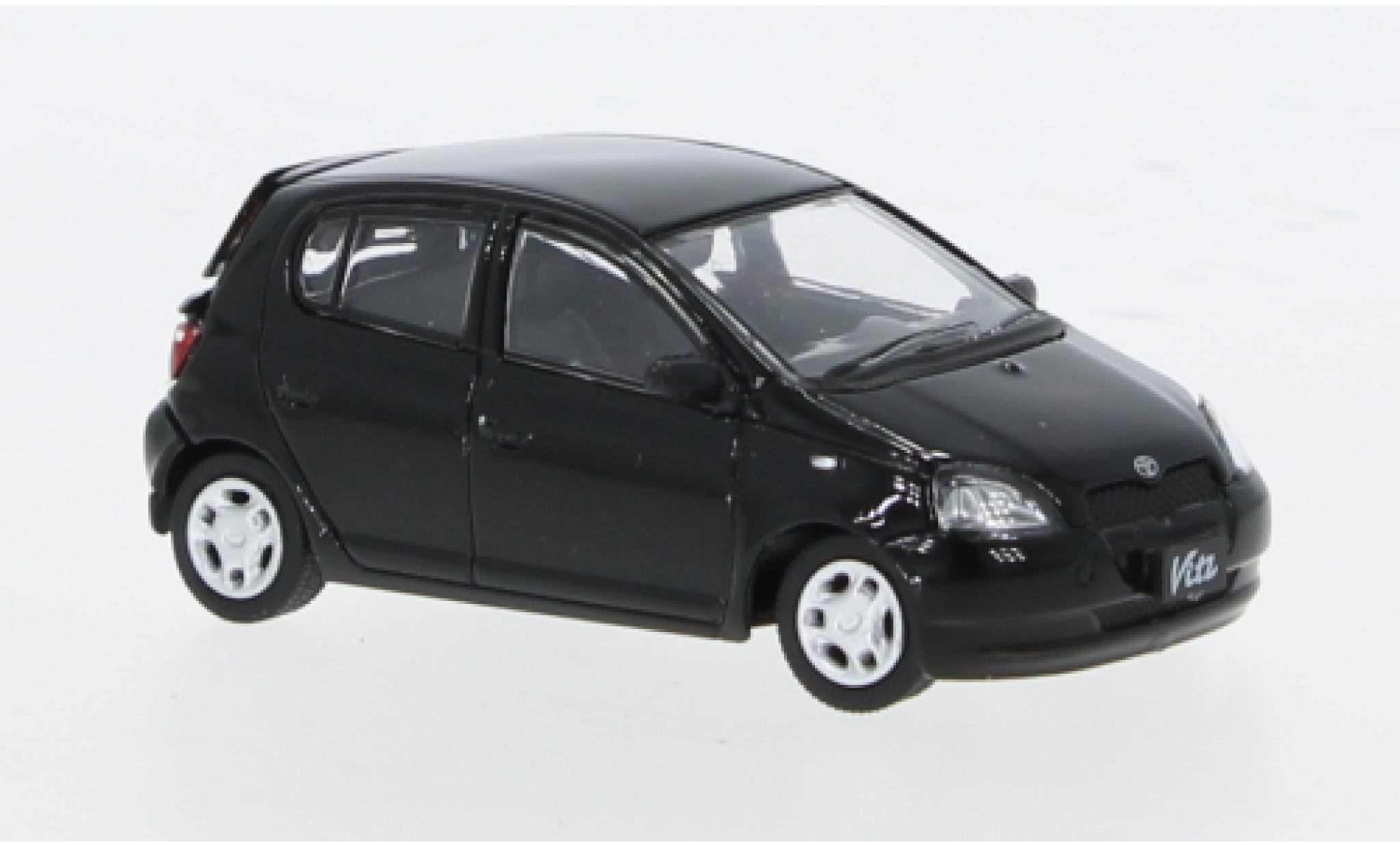 Toyota Yaris 1/64 BM Creations black 1:64 diecast model cars