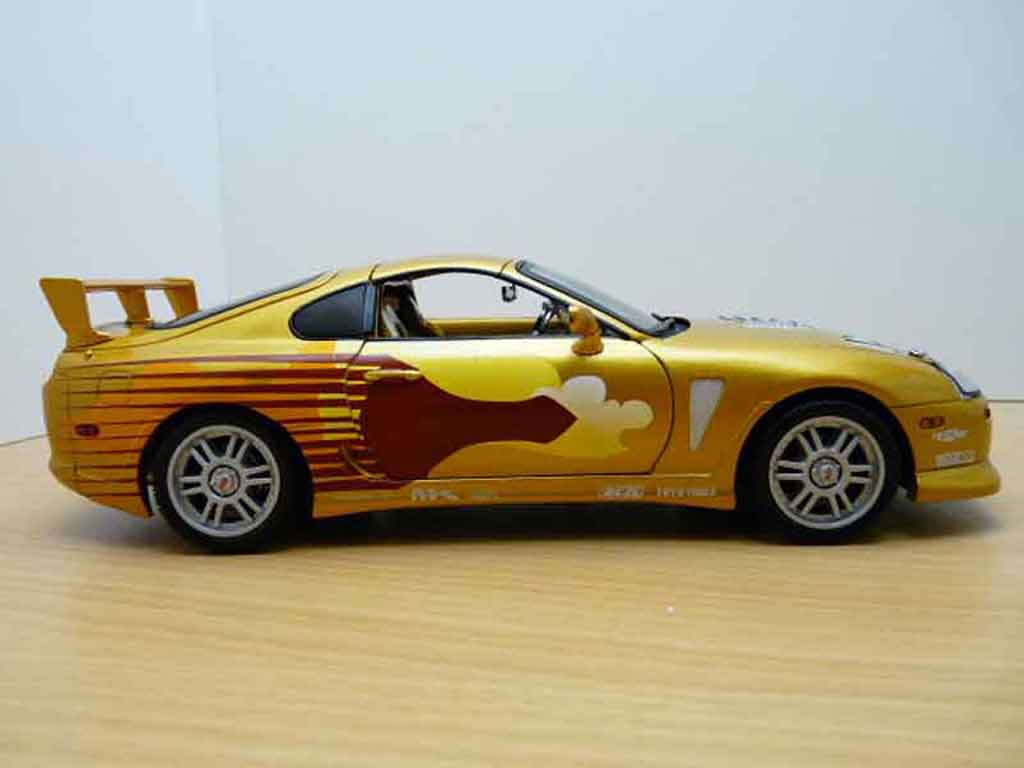 Toyota Supra Fast & Furious and 2 1/18 Ertl
