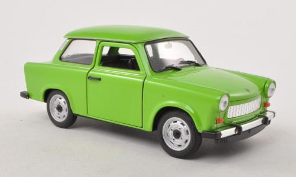 Trabant 601 1/24 Welly grun diecast model cars