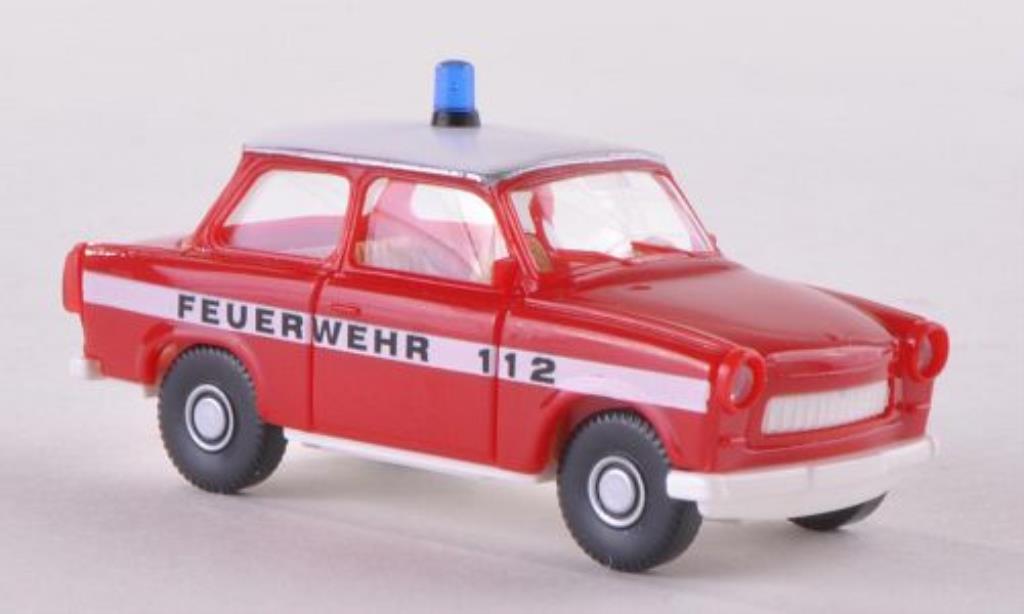 Trabant 601 1/87 Wiking S Fire brigade diecast model cars