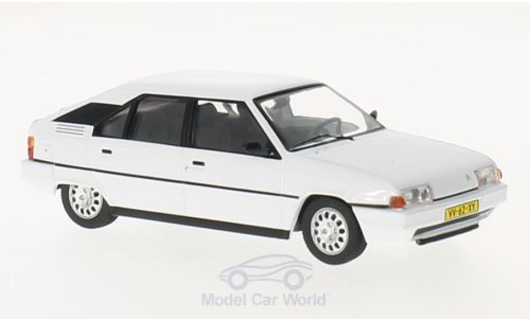 Citroen BX 1/43 Triple 9 Collection 16 TRS white 1983 diecast model cars