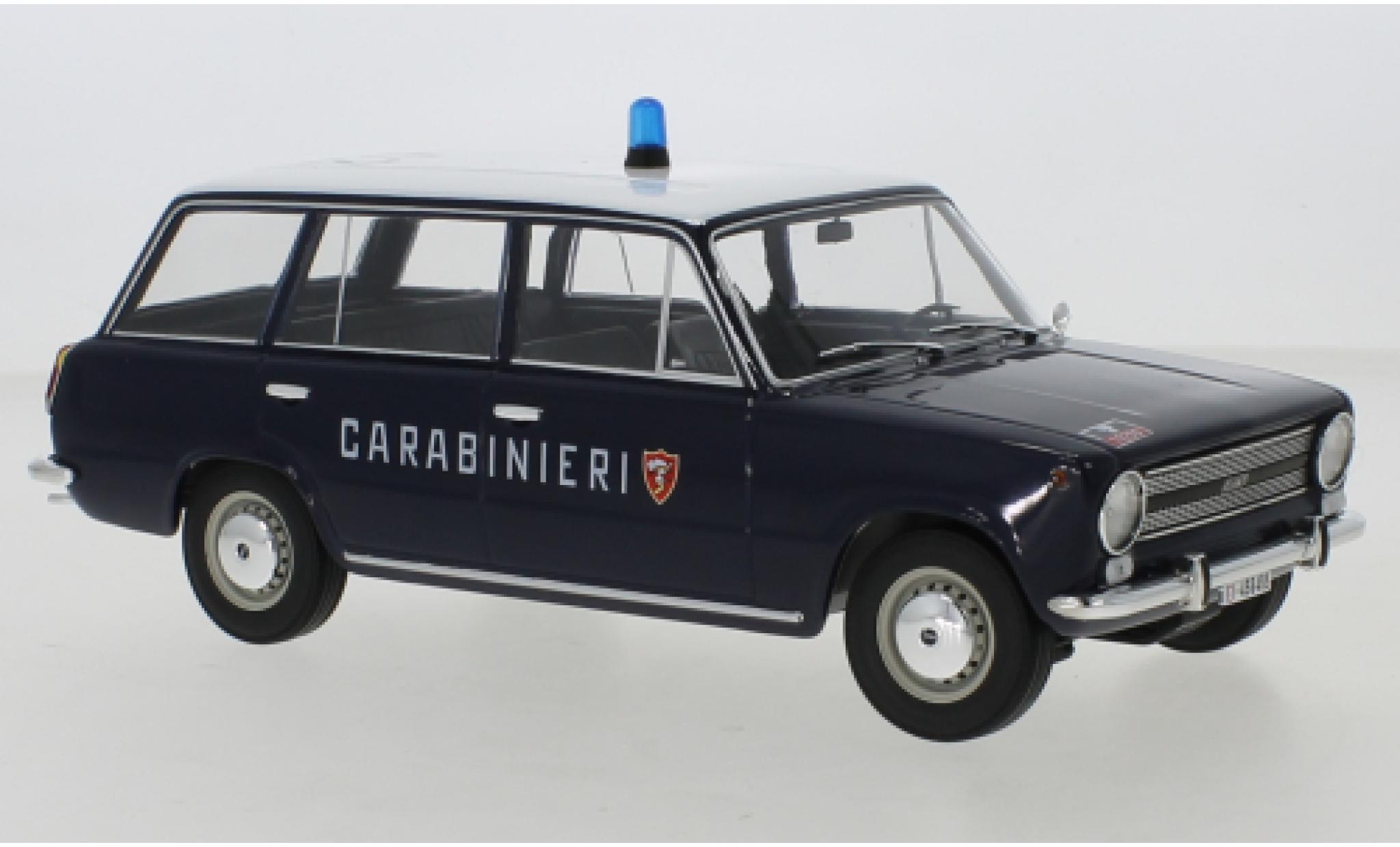 Fiat 124 1/18 Triple 9 Collection Familiare Carabineri 1972 diecast model cars