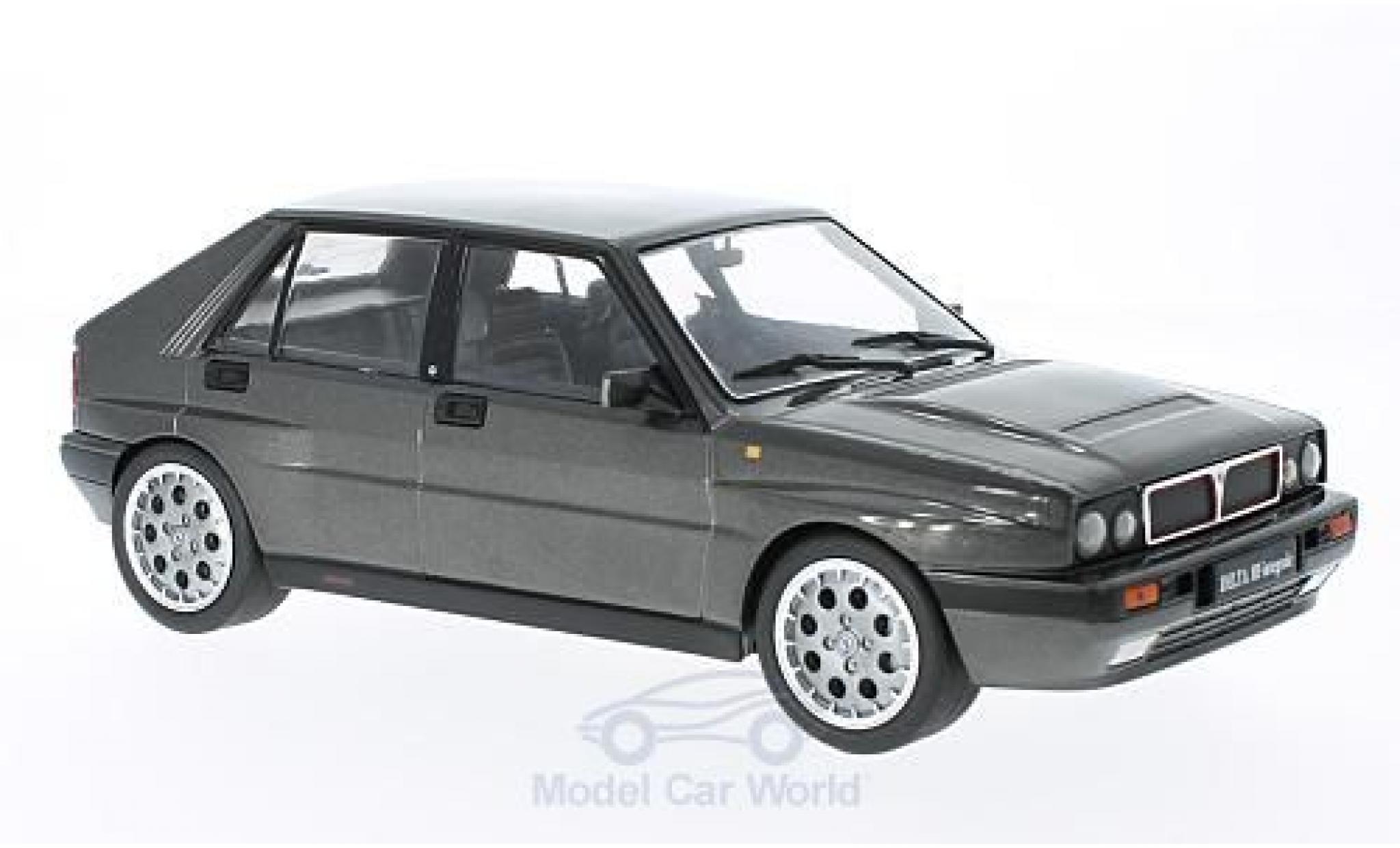 Lancia Delta 1/18 Triple 9 Collection HF Integrale 16V metallic grey 1990 ohne Vitrine diecast model cars