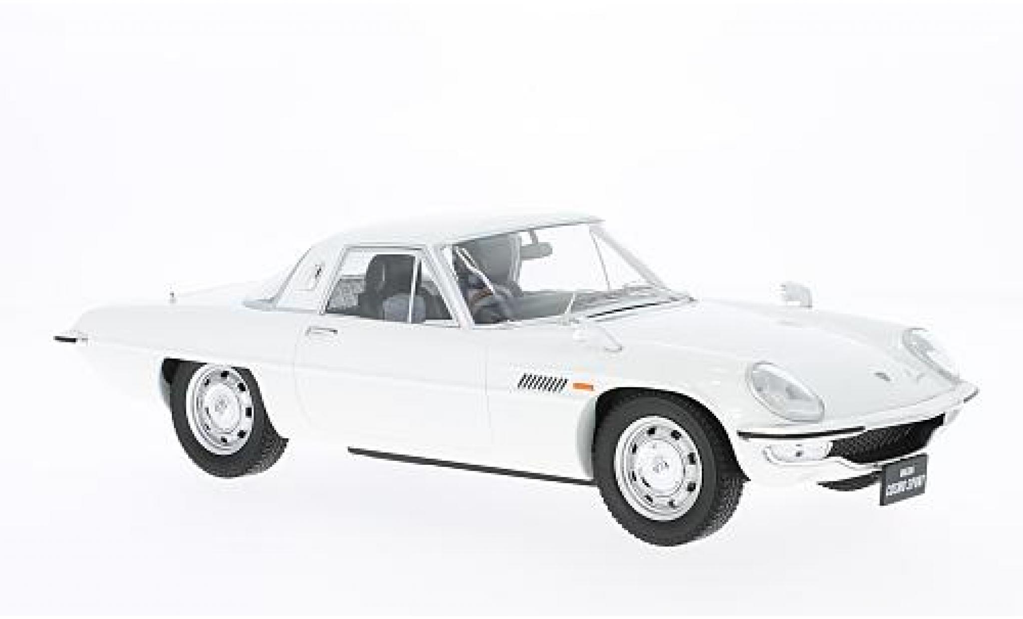 Mazda Cosmo 1/18 Triple 9 Collection Sport white RHD Diecast Sealed Body Series sans Vitrine diecast model cars