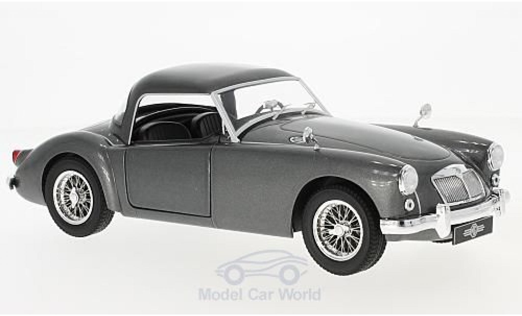 MG A 1/18 Triple 9 Collection MKI 1500 metallic grey 1957 diecast model cars
