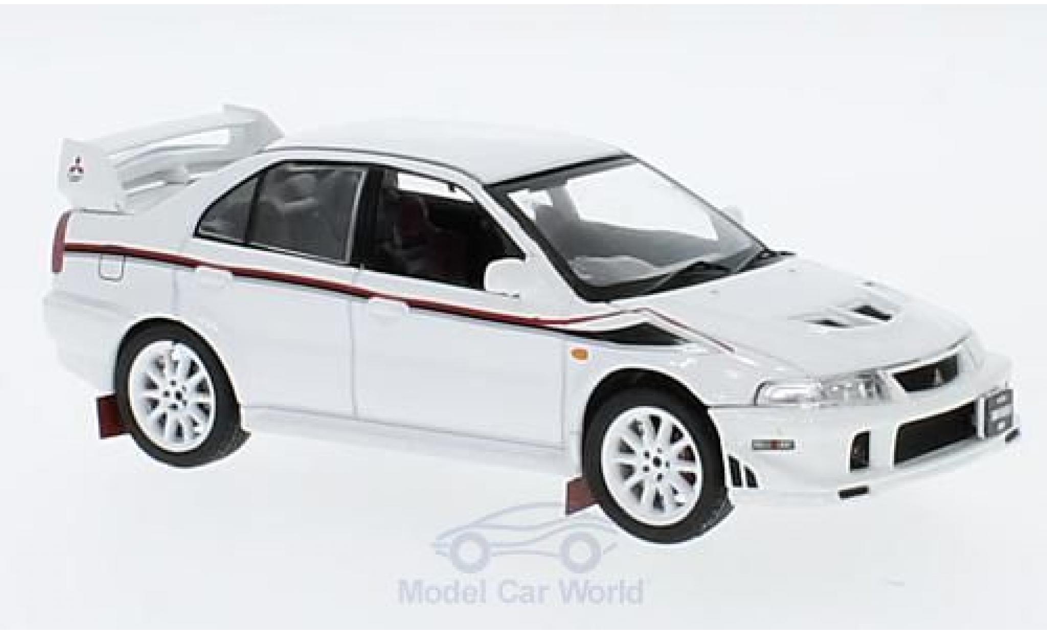 Mitsubishi Lancer 1/43 Triple 9 Collection EVO 6 TME white RHD 2000 diecast model cars