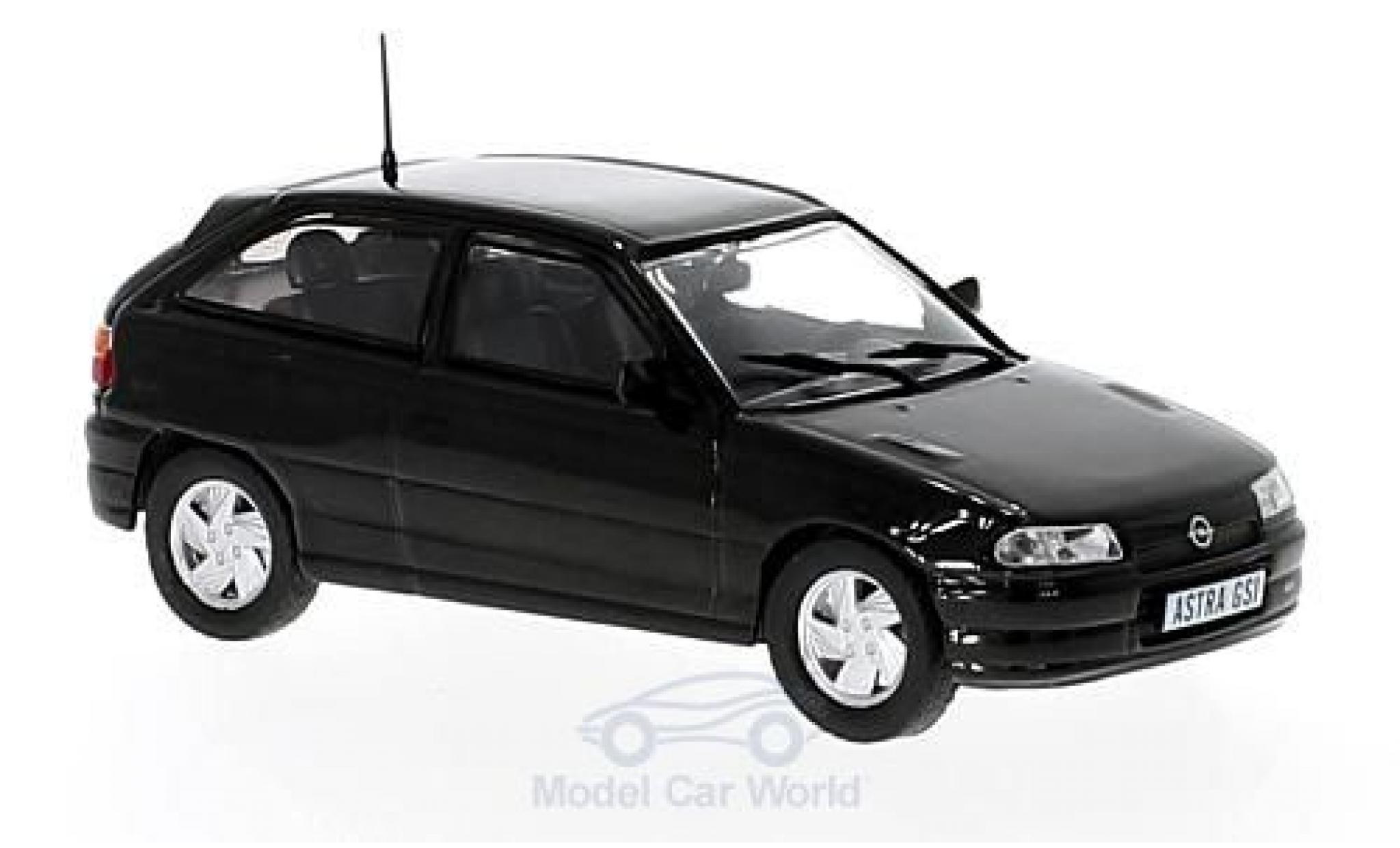 Opel Astra 1/43 Triple 9 Collection GSi metallic black diecast model cars