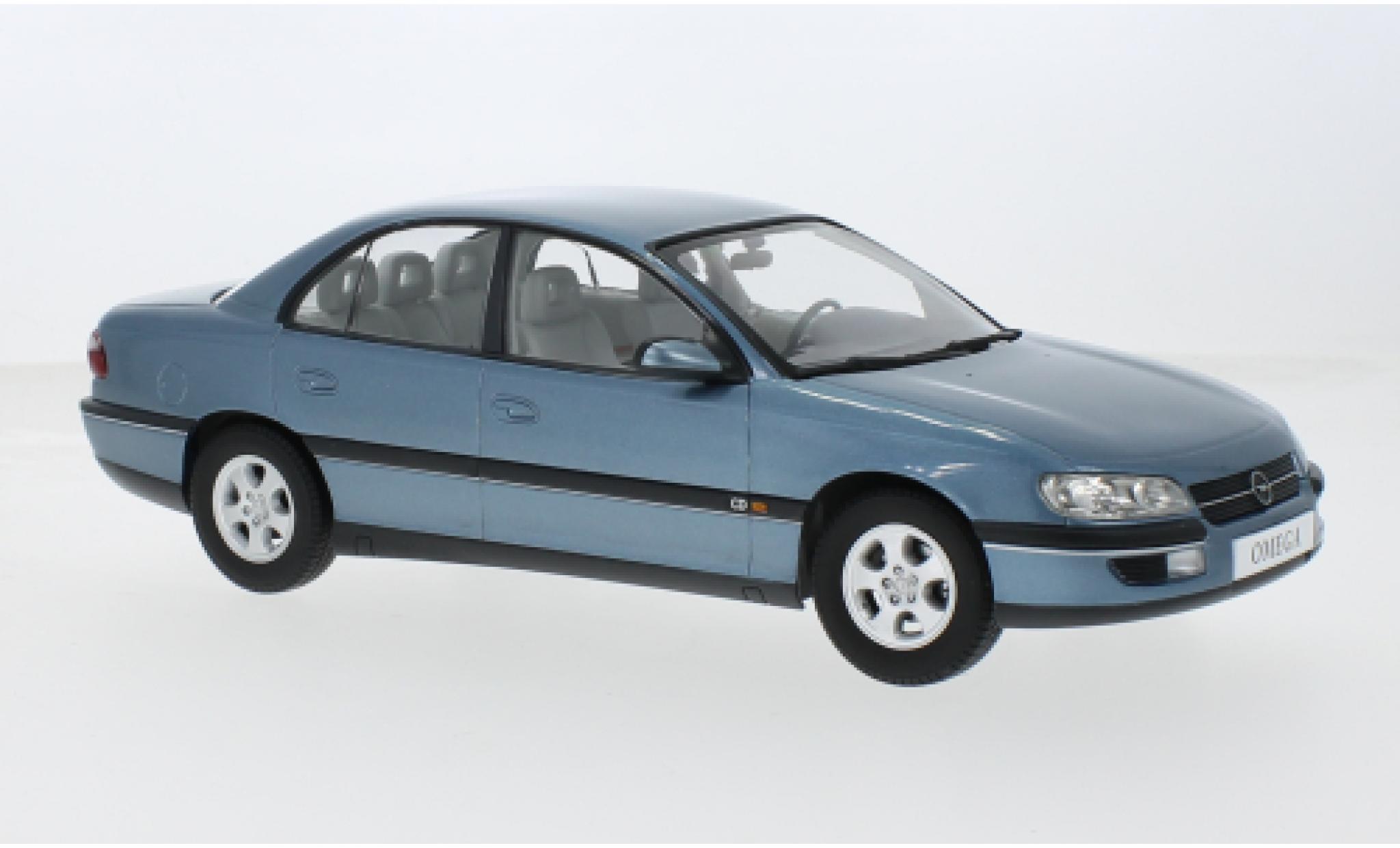 Opel Omega 1/18 Triple 9 Collection B metallise blue 1996 1:18 diecast model cars