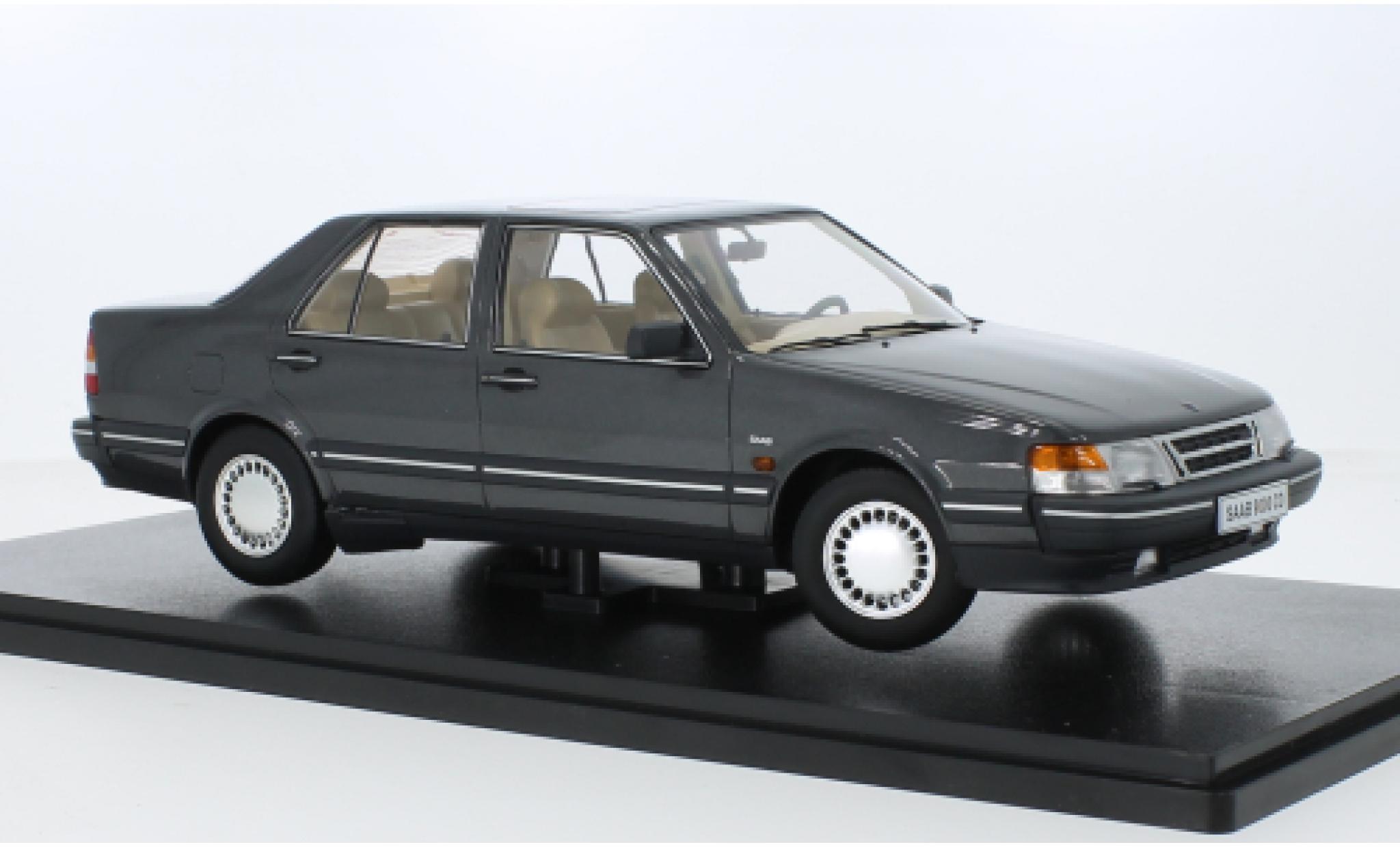 Saab 9000 1/18 Triple 9 Collection CD metallise grey 1990 1:18 diecast model cars