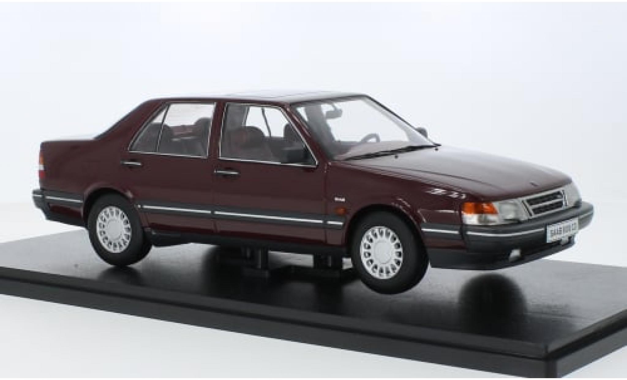 Saab 9000 1/18 Triple 9 Collection CD Turbo red 1990 1:18 diecast model cars