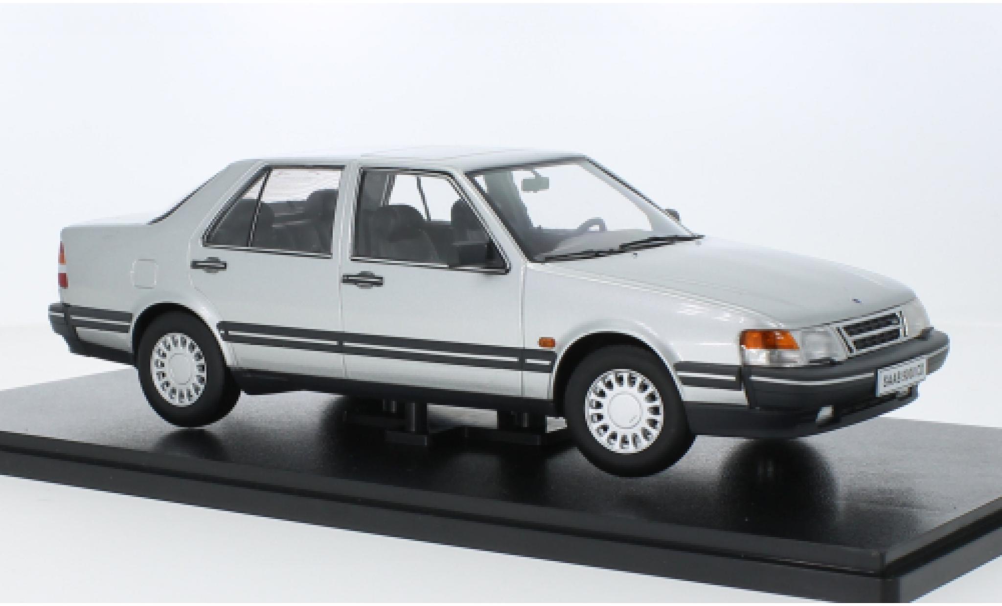 Saab 9000 1/18 Triple 9 Collection CD Turbo silver 1990 1:18 diecast model cars