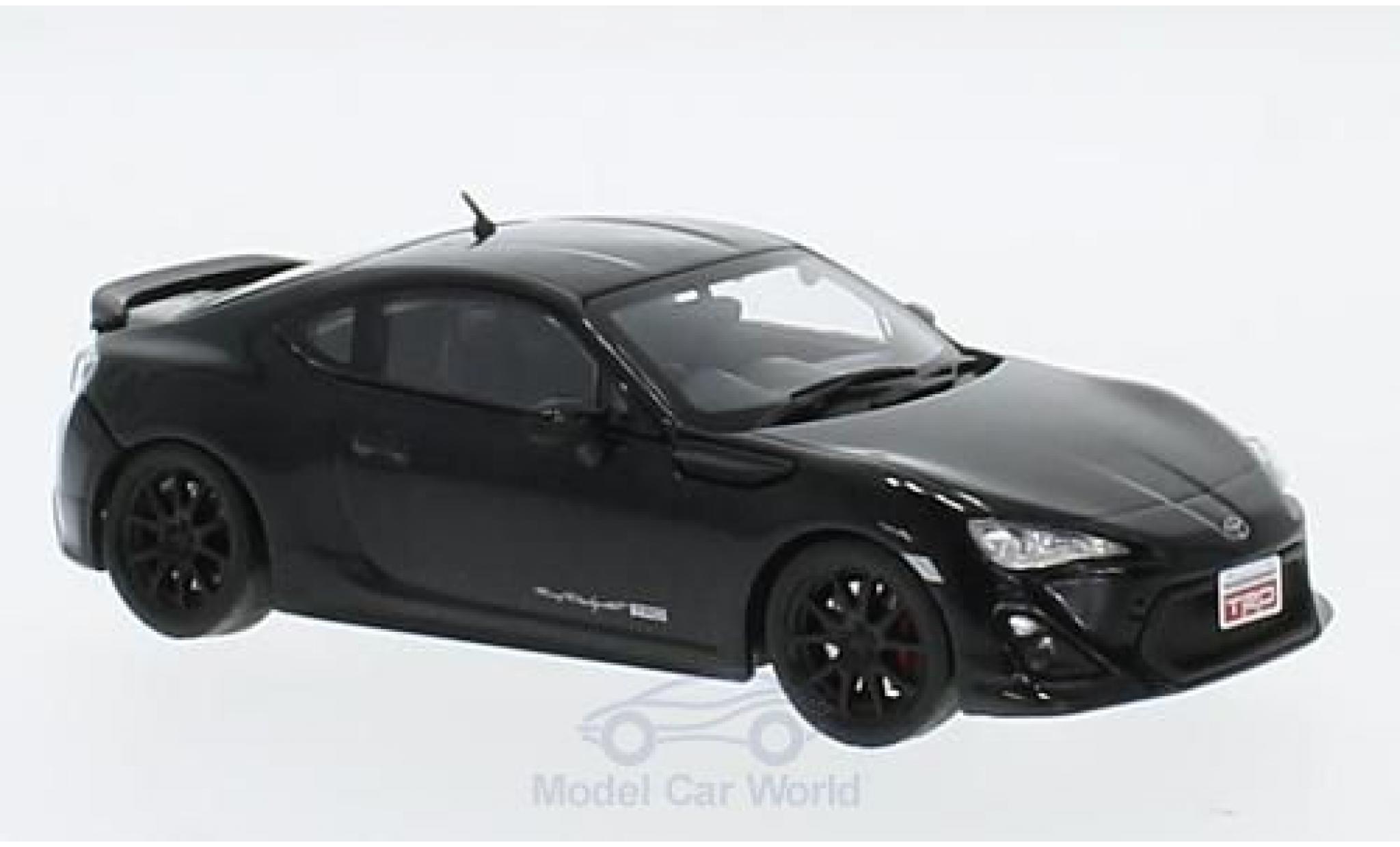 Toyota 86 1/43 Triple 9 Collection TRD black RHD 2015 diecast model cars
