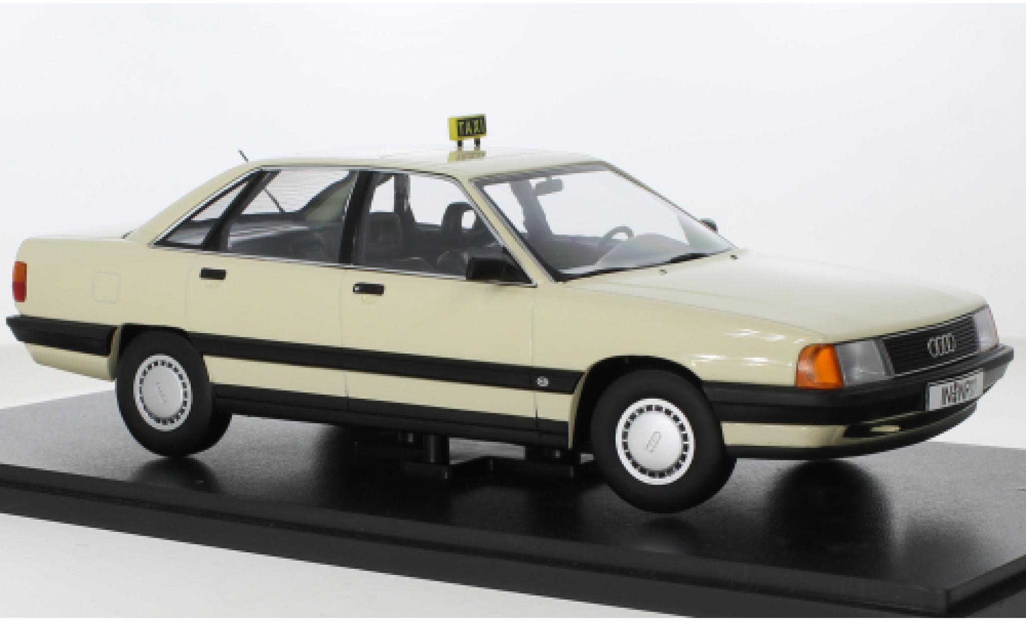 Audi 100 1/18 Triple 9 Collection (C3) Taxi 1989 diecast model cars