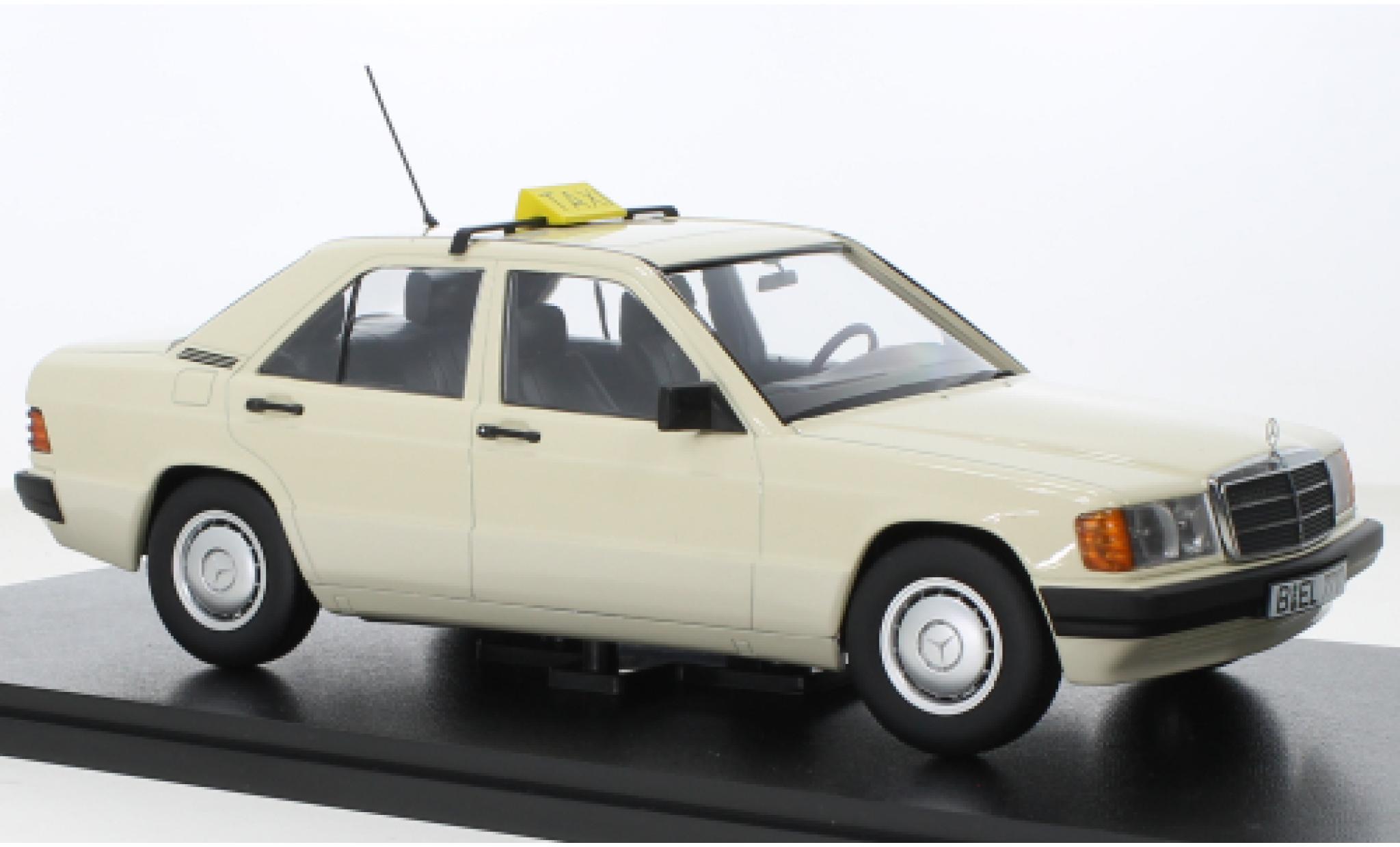 Mercedes 190 1/18 Triple 9 Collection D (W201) Taxi 1993 diecast model cars
