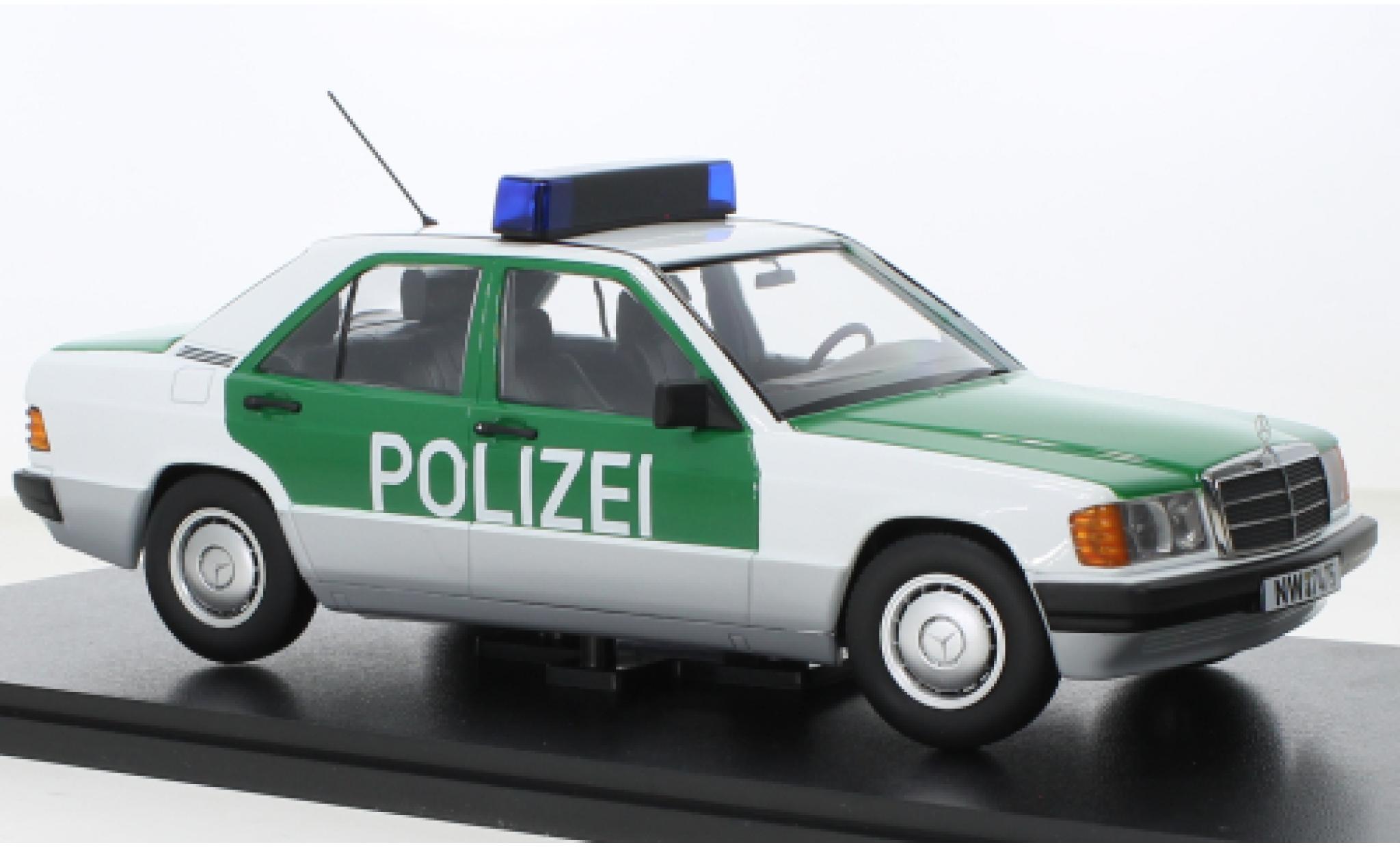 Mercedes 190 1/18 Triple 9 Collection E (W201) police (D) 1993 diecast model cars