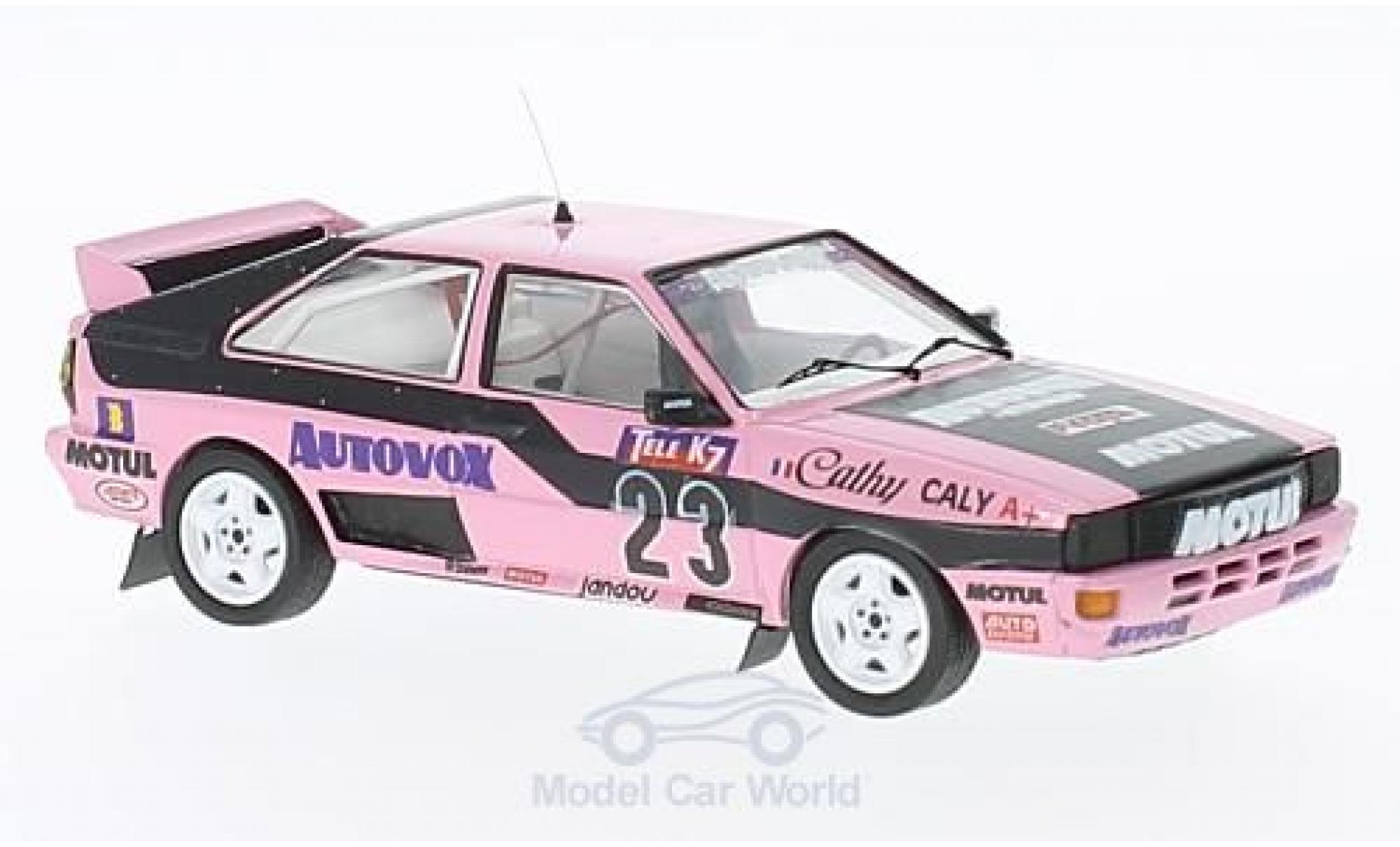 Audi Quattro 1/43 Trofeu quattro No.23 Rally-Cross Luneville 1987 C.Caly diecast model cars