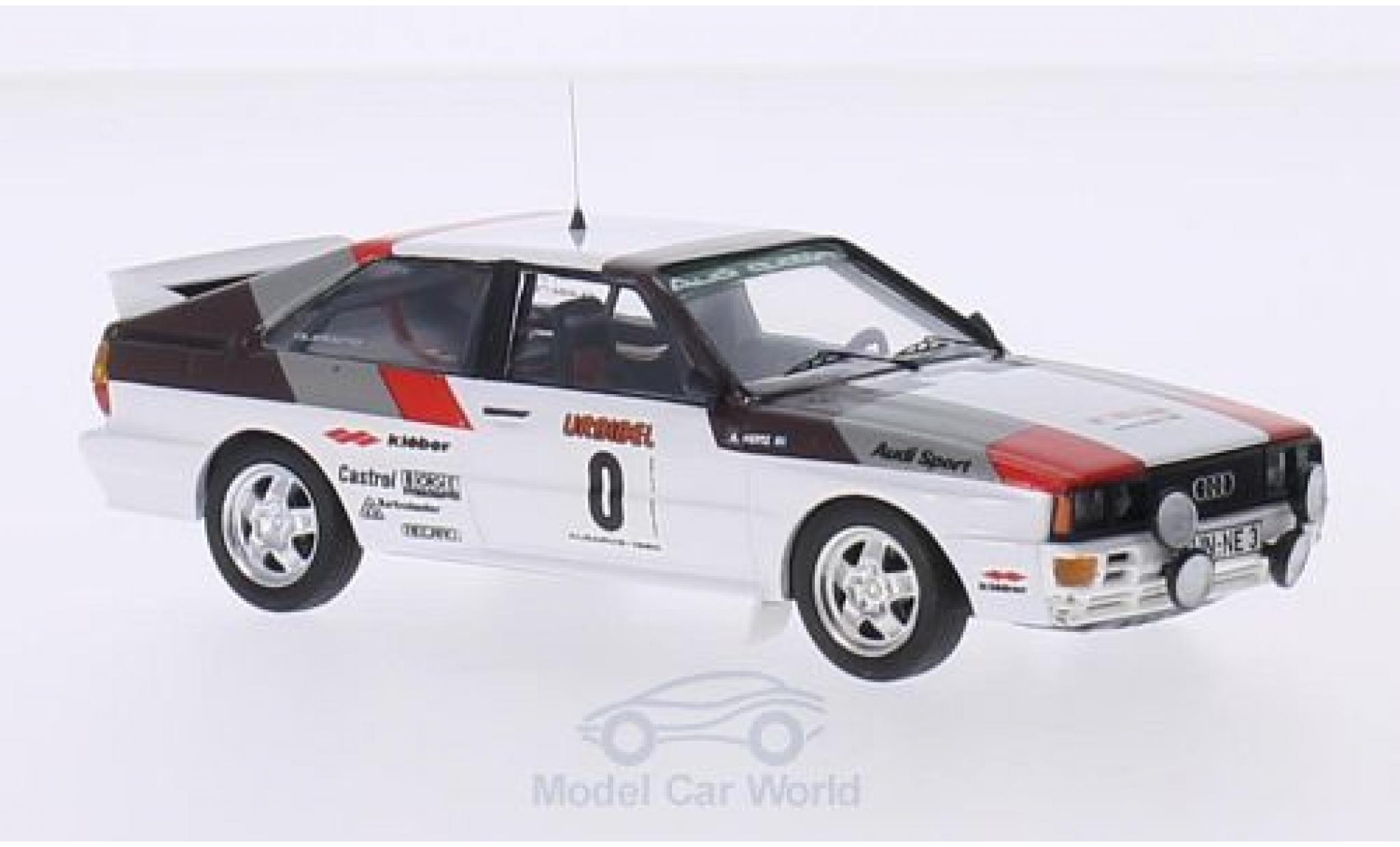 Audi Quattro 1/43 Trofeu quattro Rally WM Rally Algarve 1980 H.Mikkola/A.Hertz diecast model cars