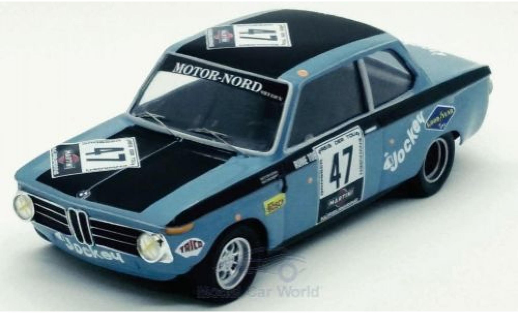 Bmw 2002 1/43 Trofeu ti No.47 N&uuml;rburgring 1971 R.Tobiasson/A.Persson diecast model cars