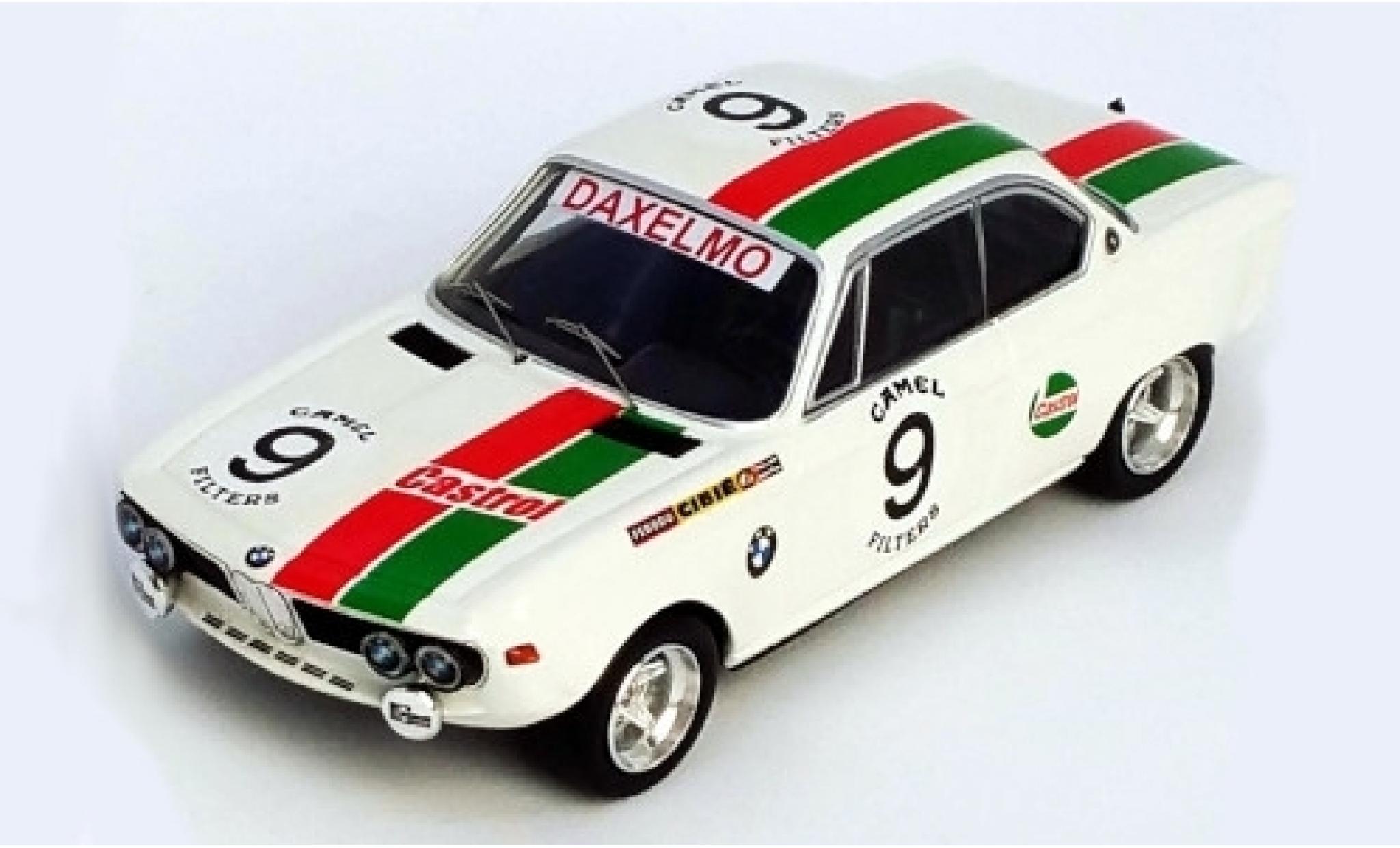 Bmw 2800 1/43 Trofeu CS No.9 Castrol 24h Spa 1971 D.Moorkens/J-L.Haxhe diecast model cars