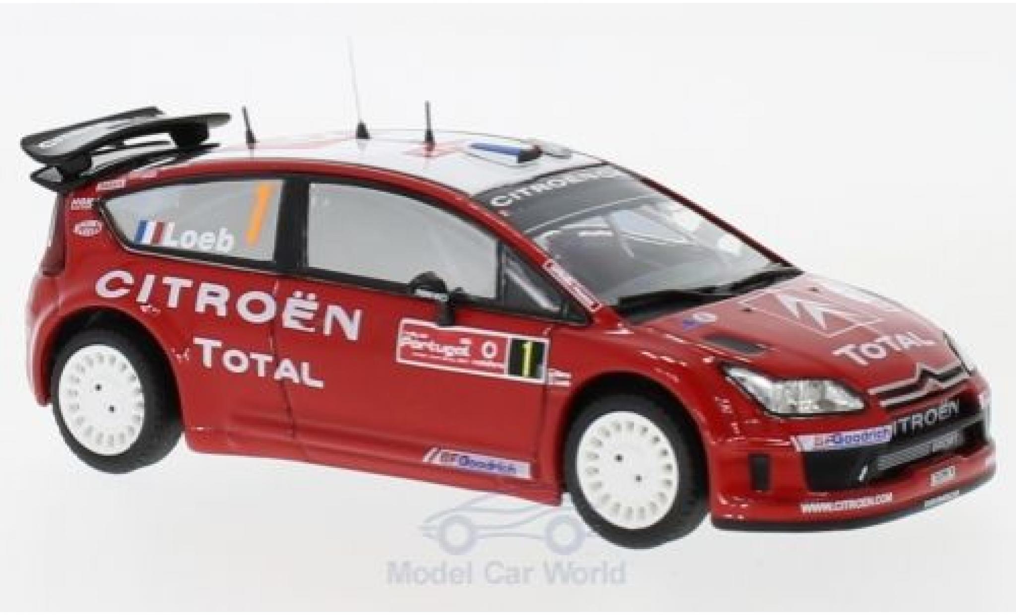Citroen C4 WRC 1/43 Trofeu WRC No.1 Rally Portugal 2007 S.Loeb/D.Elena diecast model cars