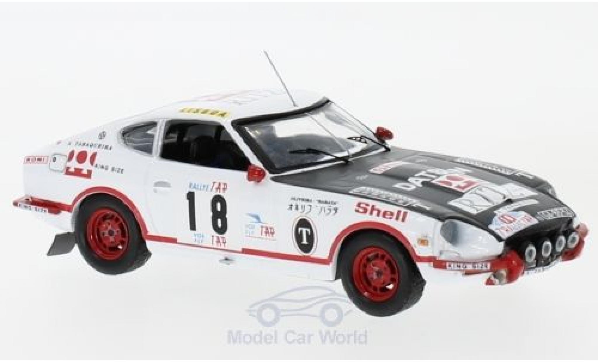 Datsun 240Z 1/43 Trofeu No.18 Rally Portugal 1973 A.C. Oliveira/Barata diecast model cars