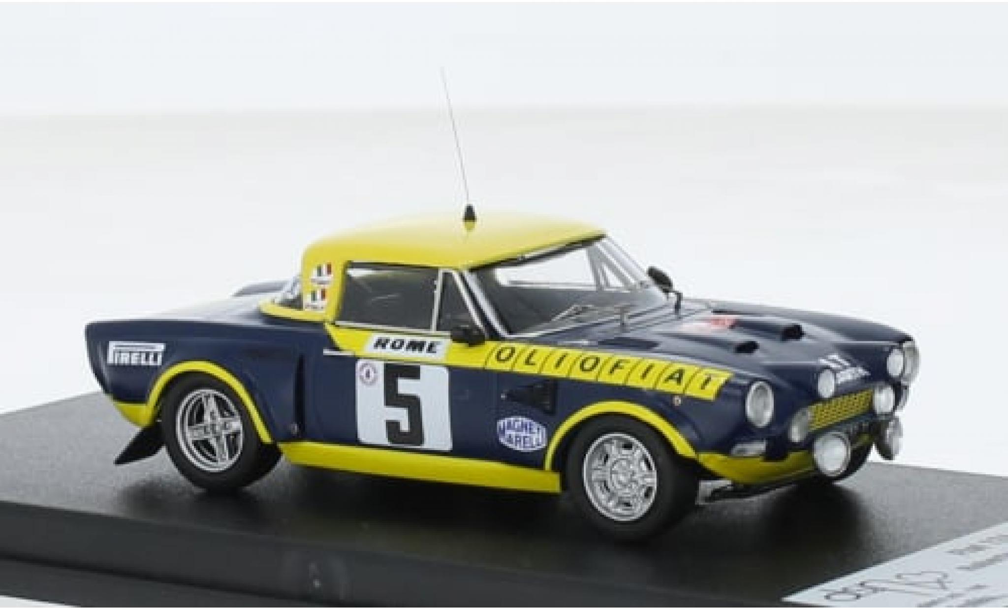 Fiat 124 1/43 Trofeu Abarth Rally No.5 Olio Rally WM Rally Monte Carlo 1976 1:43 diecast model cars