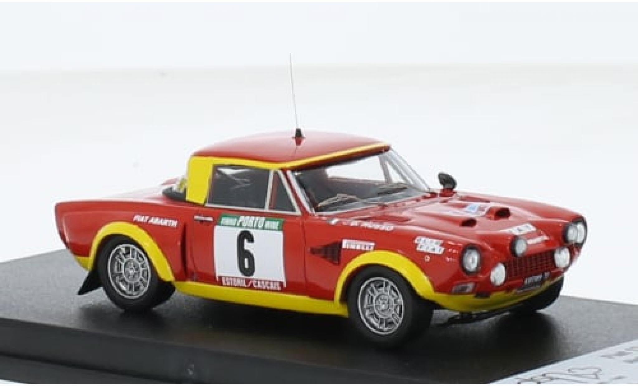Fiat 124 1/43 Trofeu Abarth Rally No.6 Rally WM Rally Portugal 1975 1:43 diecast model cars