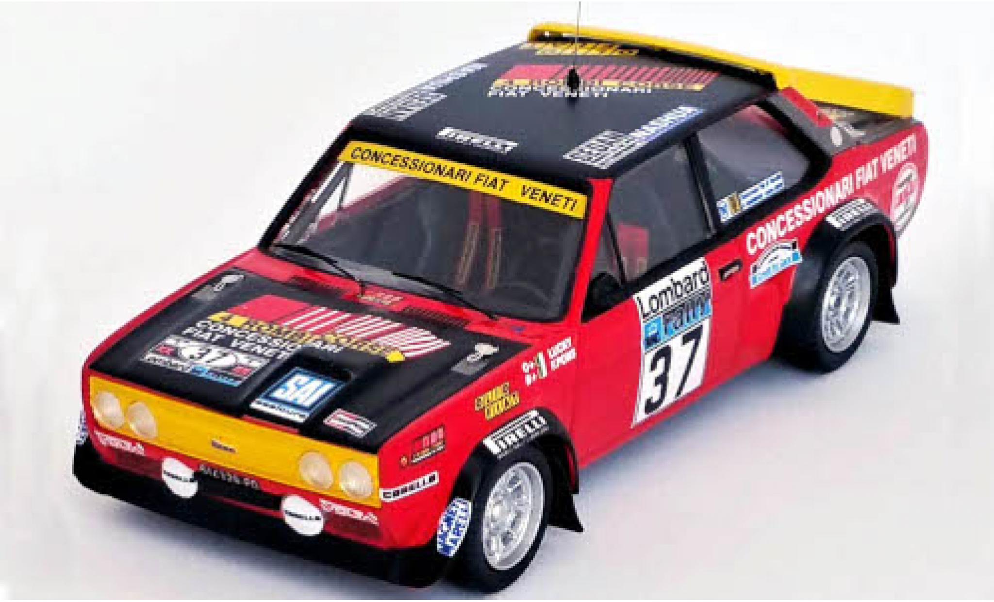Fiat 131 1/43 Trofeu Abarth No.37 Rally WM RAC Rally 1979 L.Battistolli (Lucky)/F.Pons diecast model cars