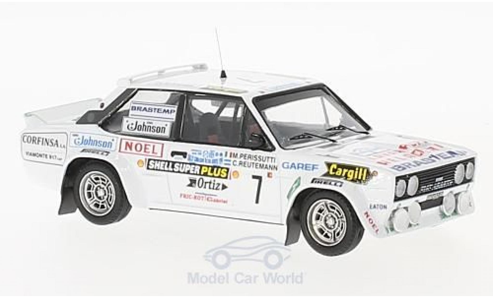 Fiat 131 Abarth 1/43 Trofeu Abarth No.7 Rally WM Rally Codasur 1980 C.Reutemann/M.Perissutti diecast model cars