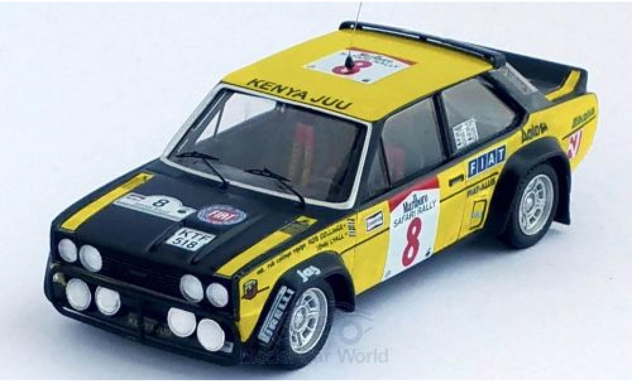 Fiat 131 1/43 Trofeu Abarth No.8 Safari Rally 1981 R.Colinge/J.Lyall diecast model cars