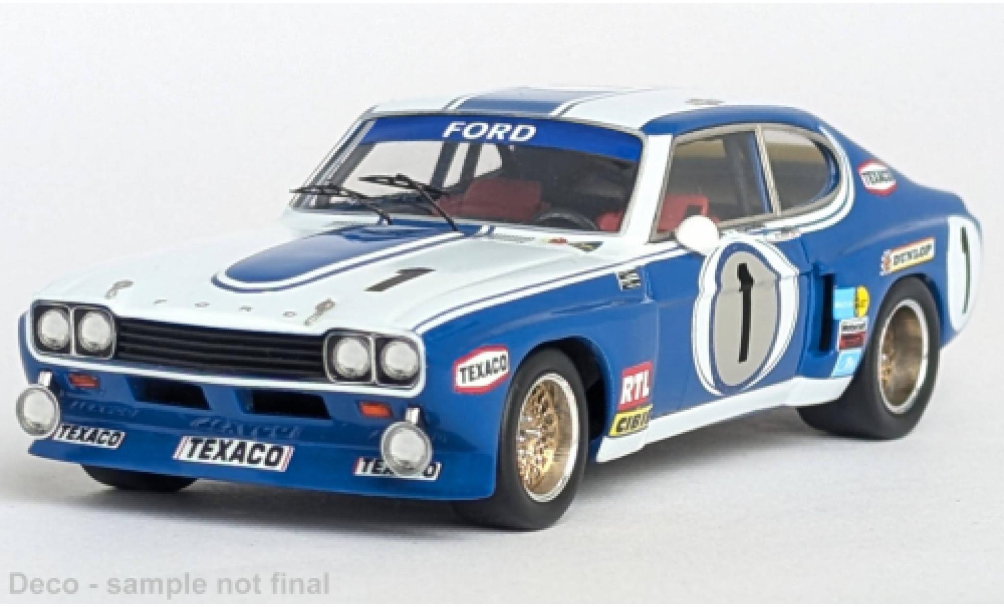 Ford Capri 1/43 Trofeu 2600 LW 24h Spa Francorchamps 1973 #1 1:43 diecast model cars