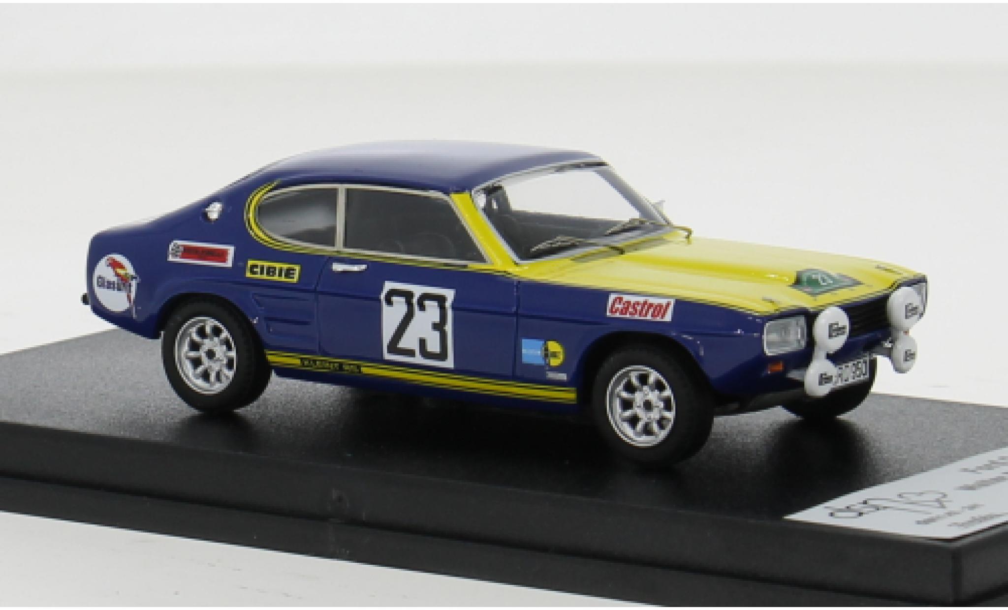 Ford Capri 1/43 Trofeu 2600 Rally Bavaria 1971 #23 1:43 diecast model cars