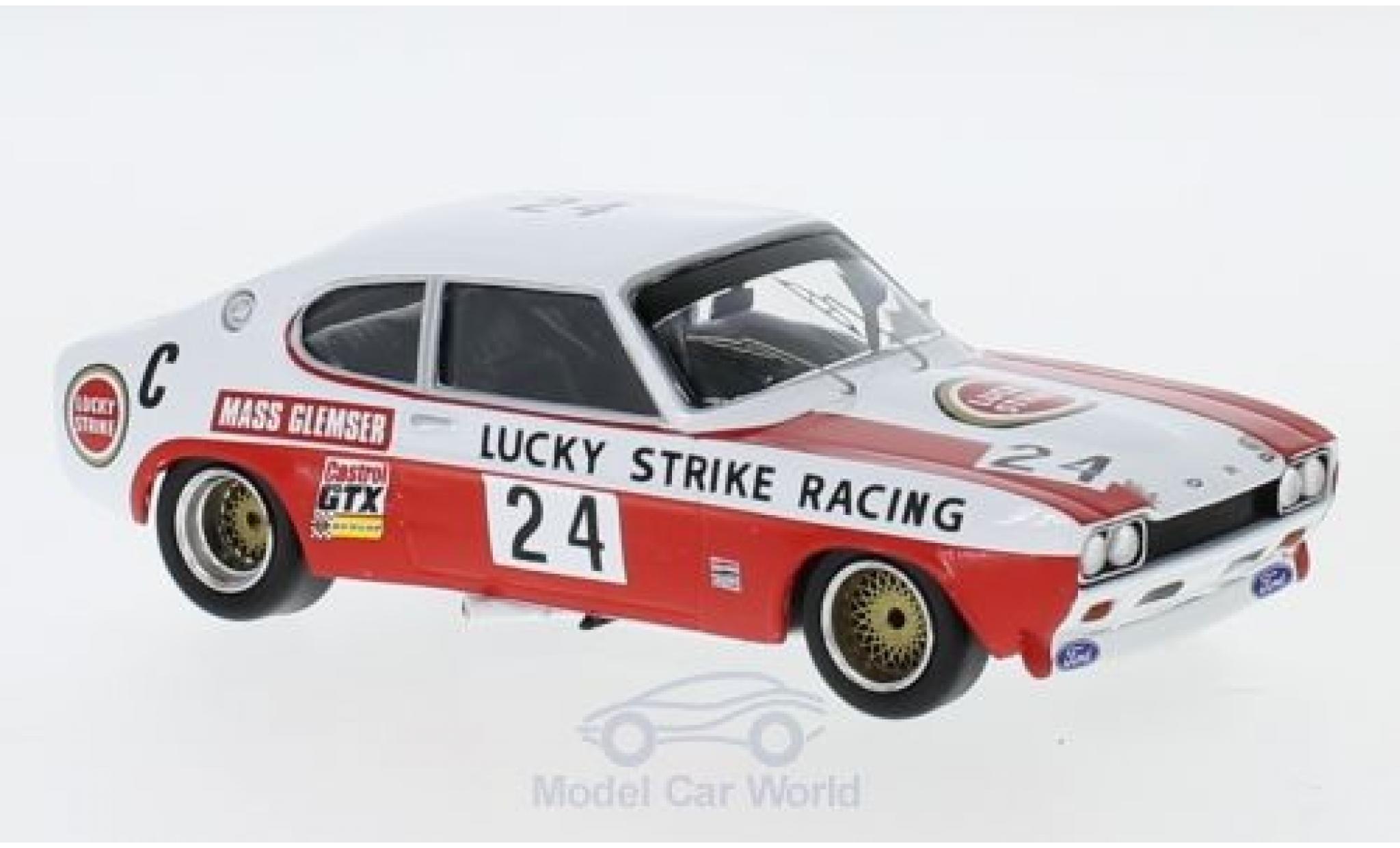 Ford Capri 2600 1/43 Trofeu MK I RS 2600 No.24 Lucky Strike Racing Lucky Strike 9h Kyalami 1971 J.Mass/D.Glemser diecast model cars