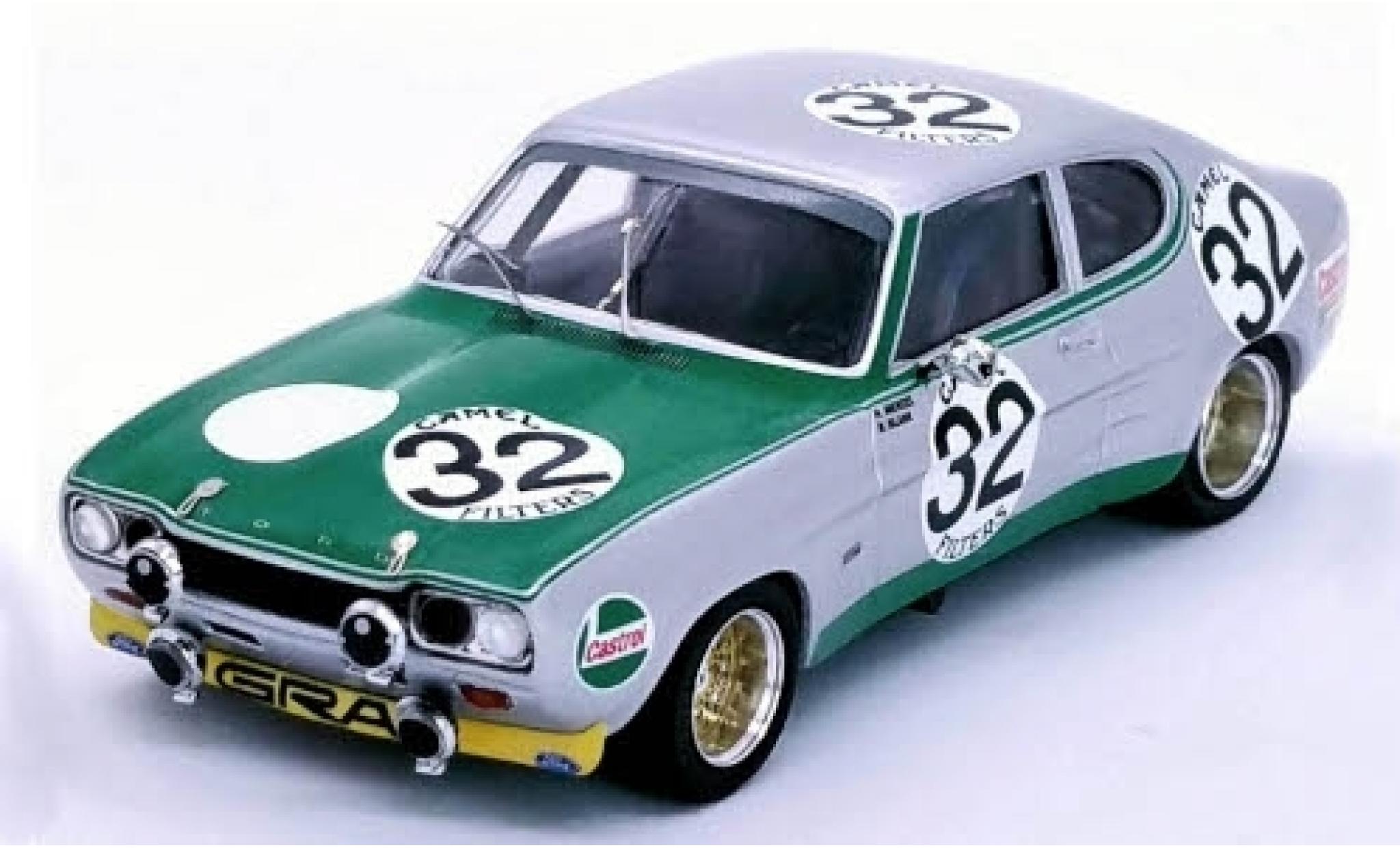 Ford Capri 1/43 Trofeu MKI RS 2600 No.32 24h Spa Francorchamps 1971 H.Menzel/B.Blank diecast model cars