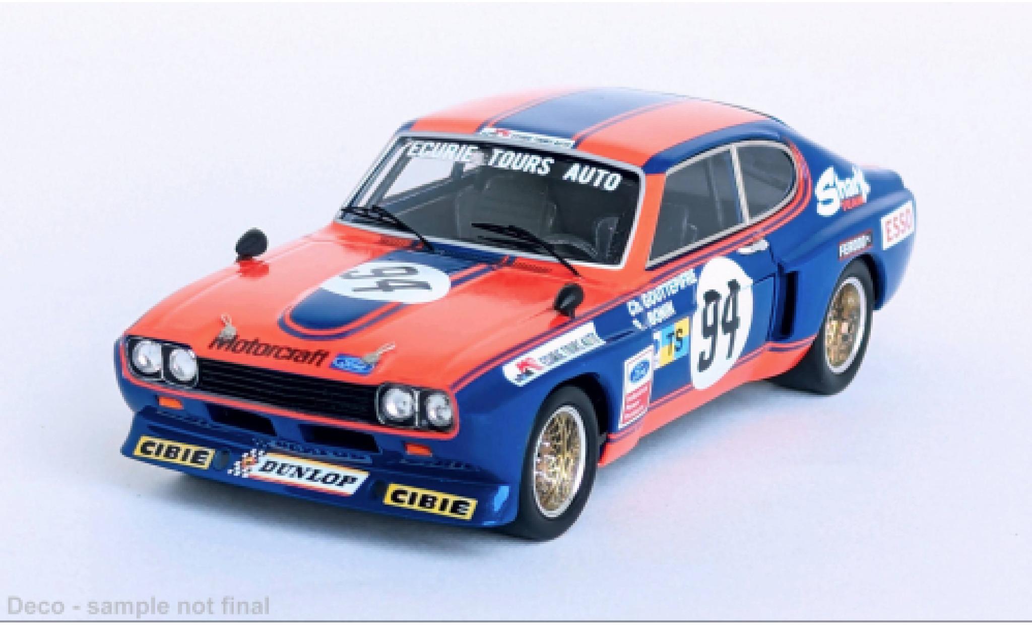 Ford Capri 1/43 Trofeu RS 24h Le Mans 1975 #94 1:43 diecast model cars