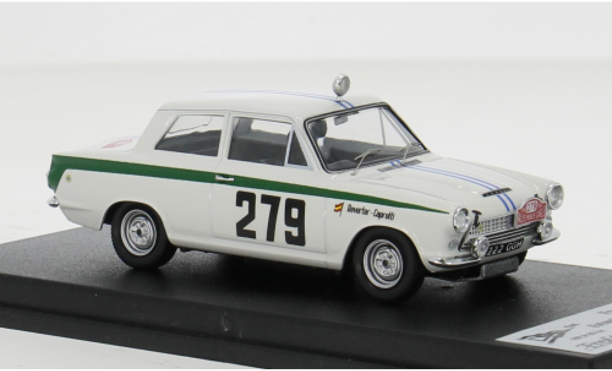 Ford Cortina 1/43 Trofeu Lotus Rally Monte Carlo 1964 #279 1:43 diecast model cars