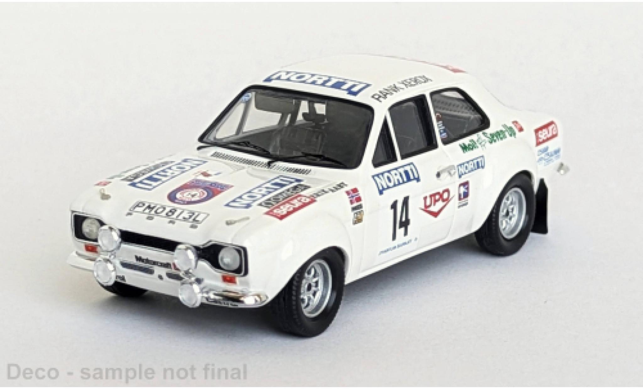 Ford Escort 1/43 Trofeu MK I 1000 Lakes Rally 1975 #14 1:43 diecast model cars